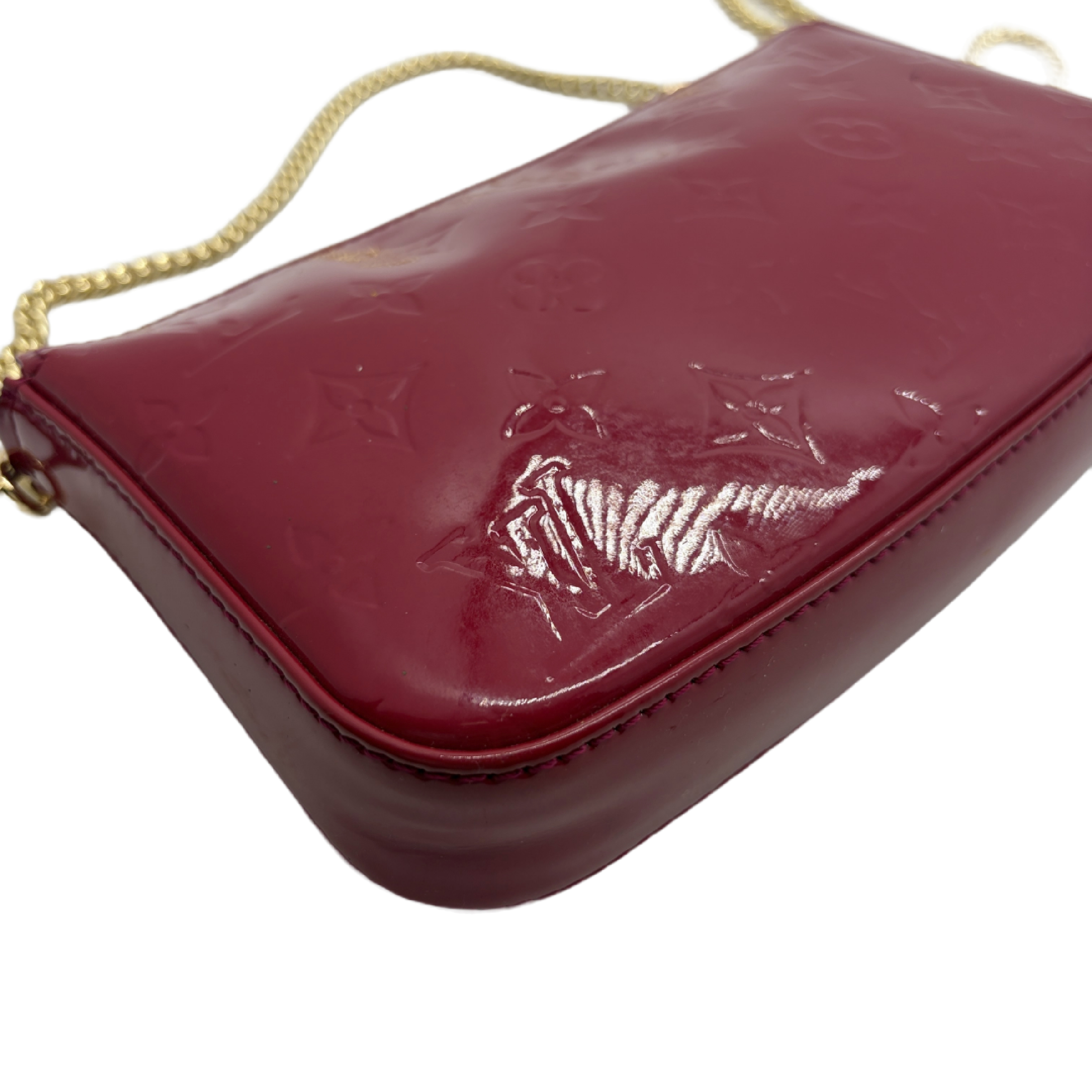 Monogram Vernis Pochette Accessoires Shoulder Bag — view 9