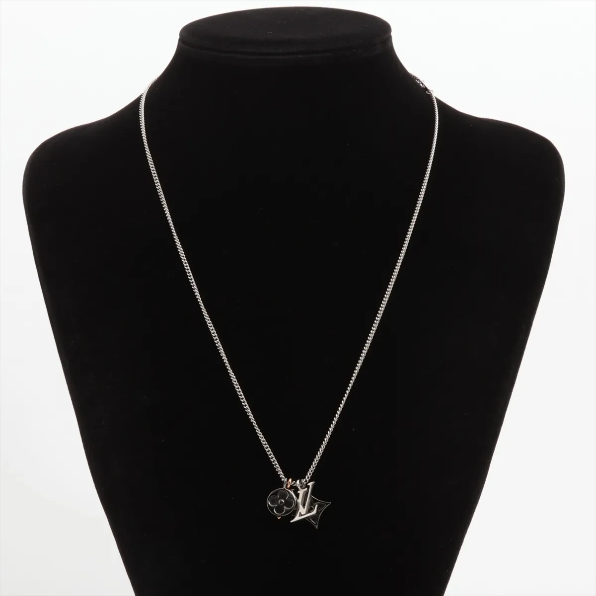 M00521 Pendant LV Instinct RM0222 Necklace Metal x GP Silver x Gold — view 5