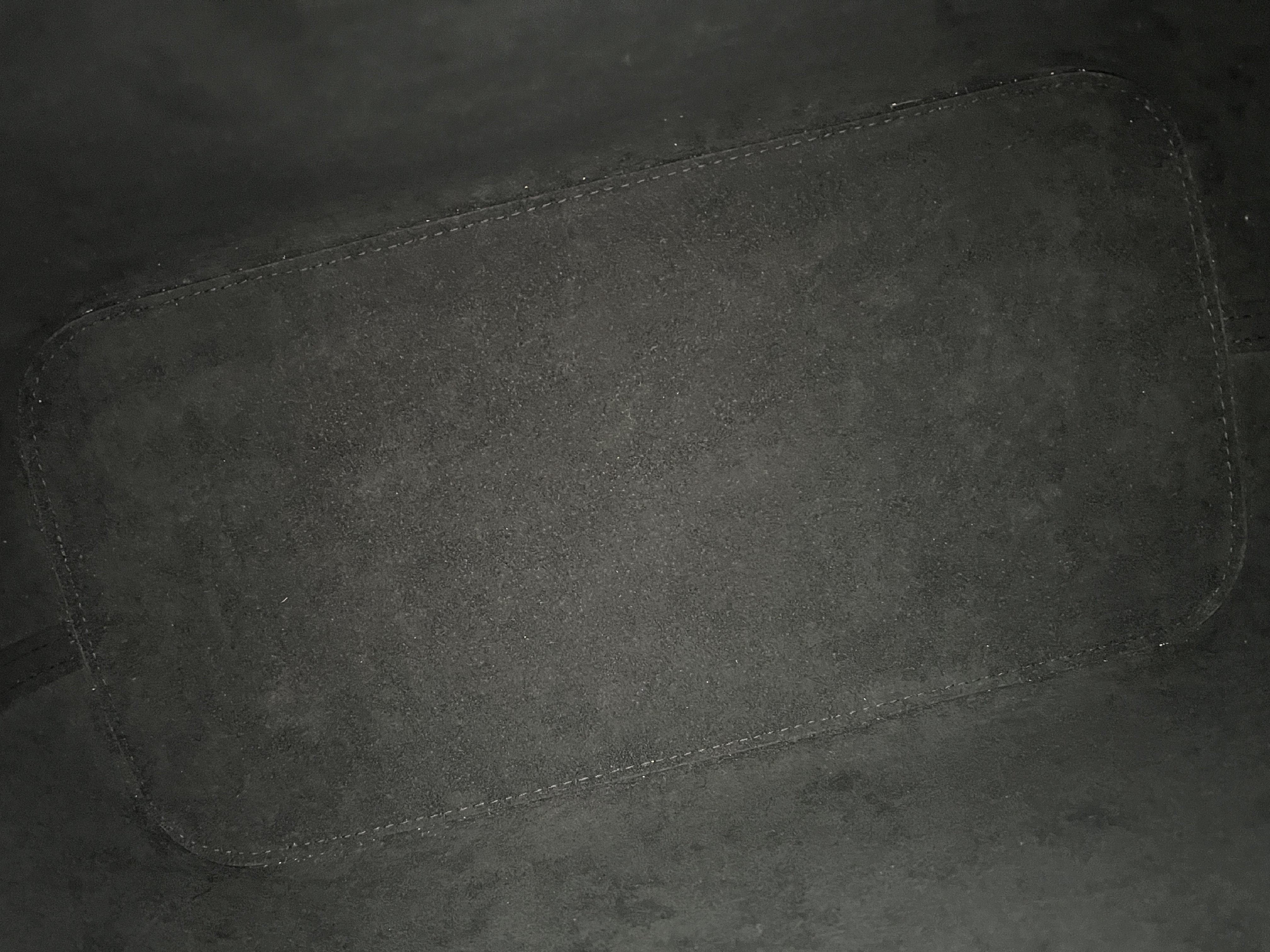 Epi Neverfull MM Leather Denim Blue Shoulder Bag Tote Bag — view 5