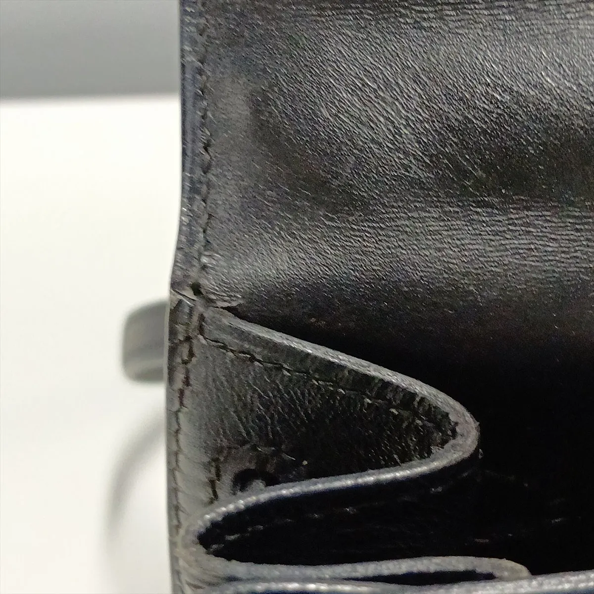 [Individually packaged] Hermes Mini Kelly 20 Sellier Box Calf Black Gold Hardware U: 1991 — view 15