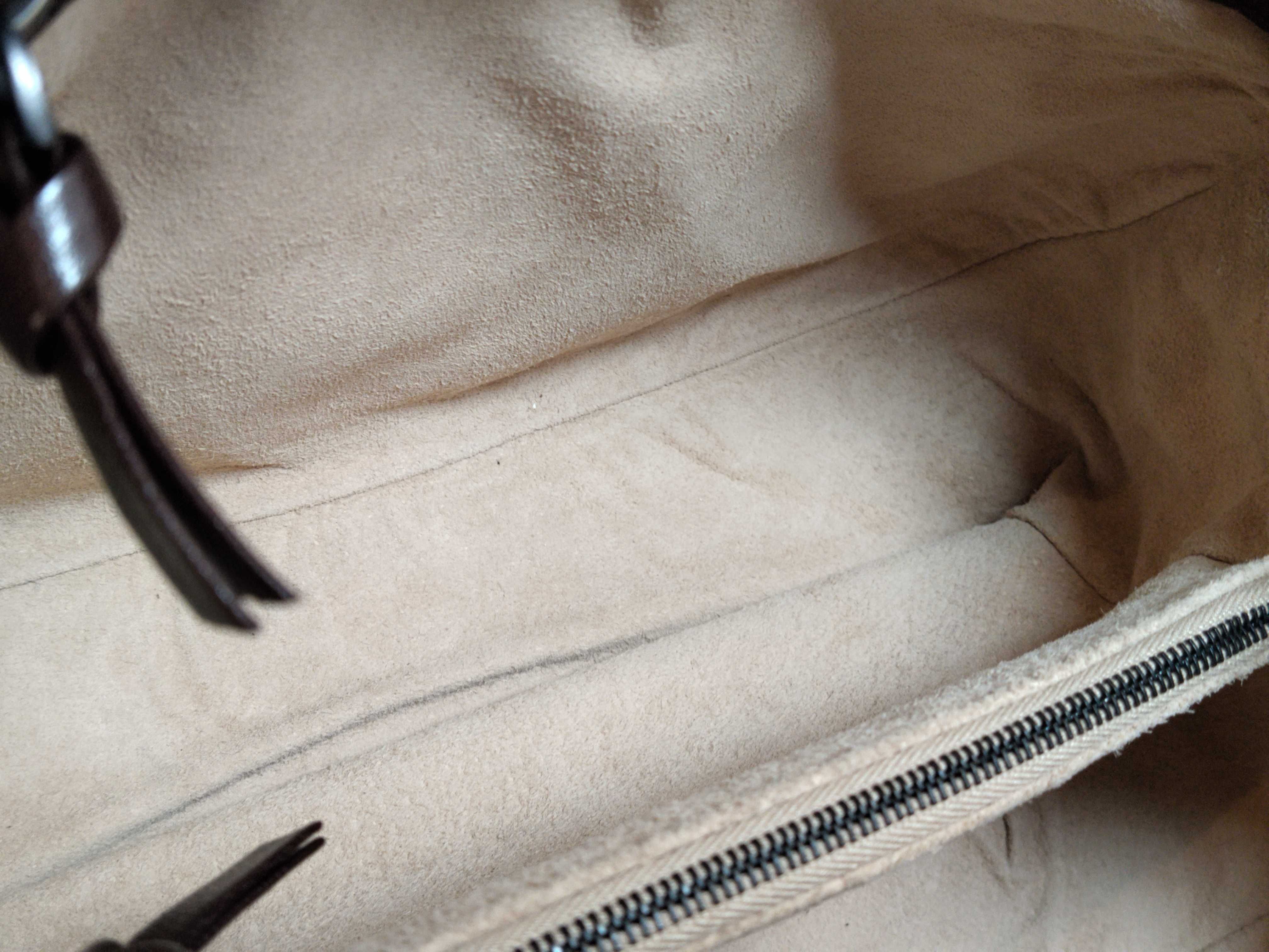 Intrecciato Bottega Veneta Handbag - Brown x Silver — view 11