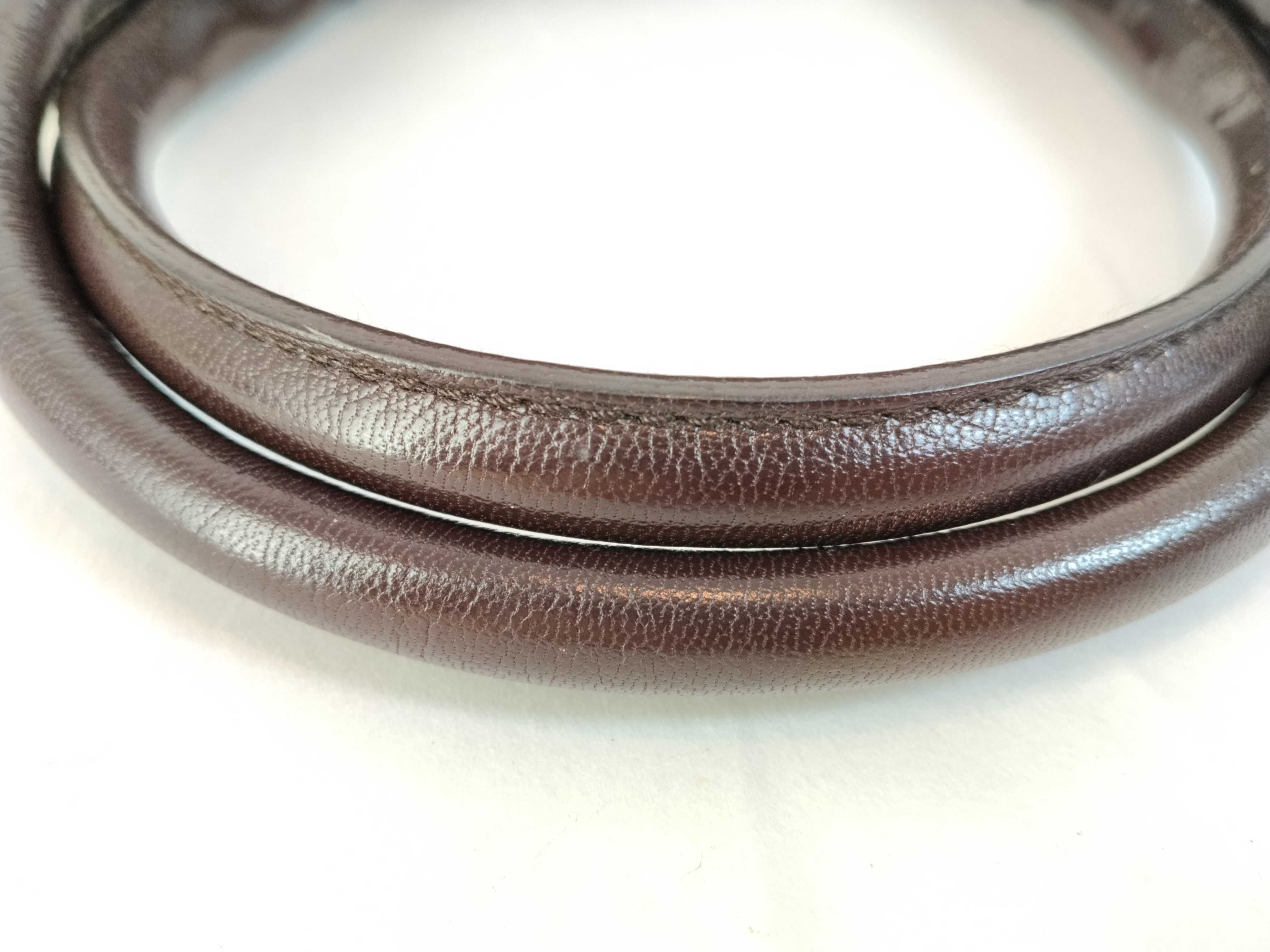 Intrecciato Bottega Veneta Handbag - Brown x Silver — view 4