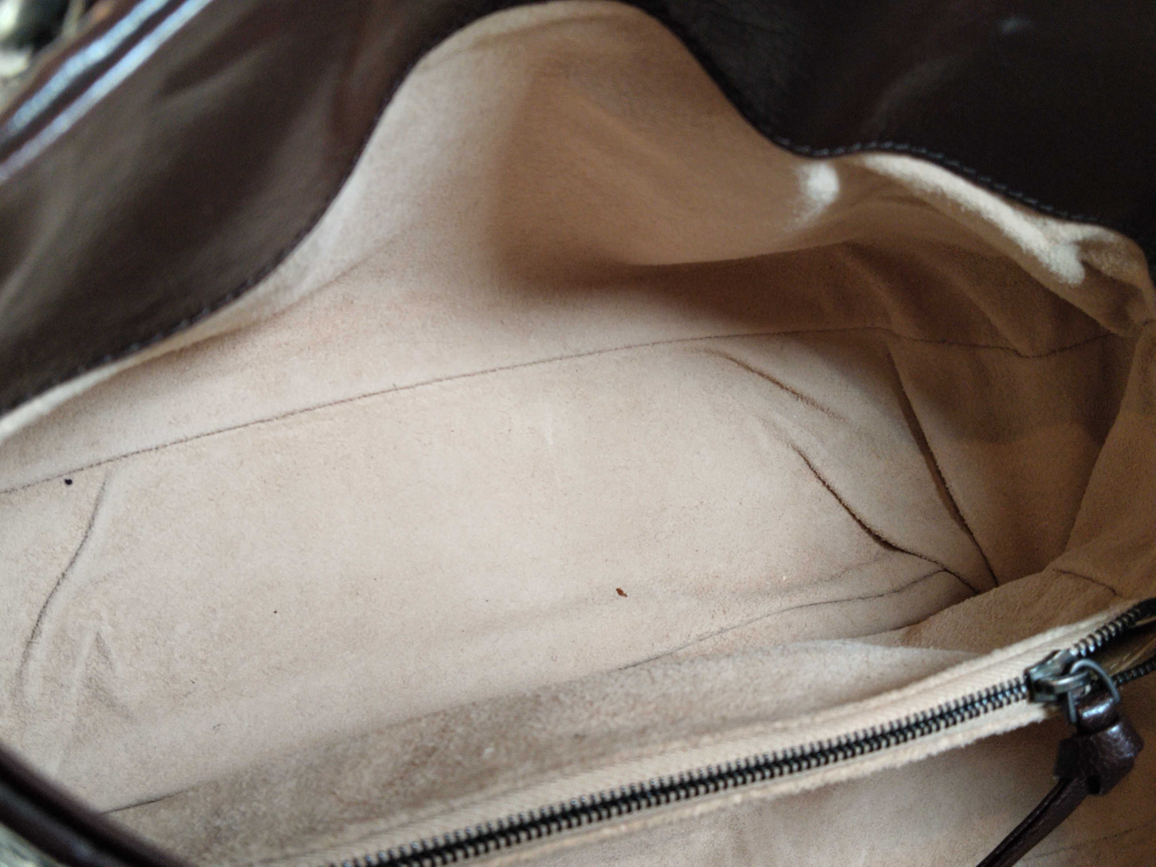 Intrecciato Bottega Veneta Handbag - Brown x Silver — view 9