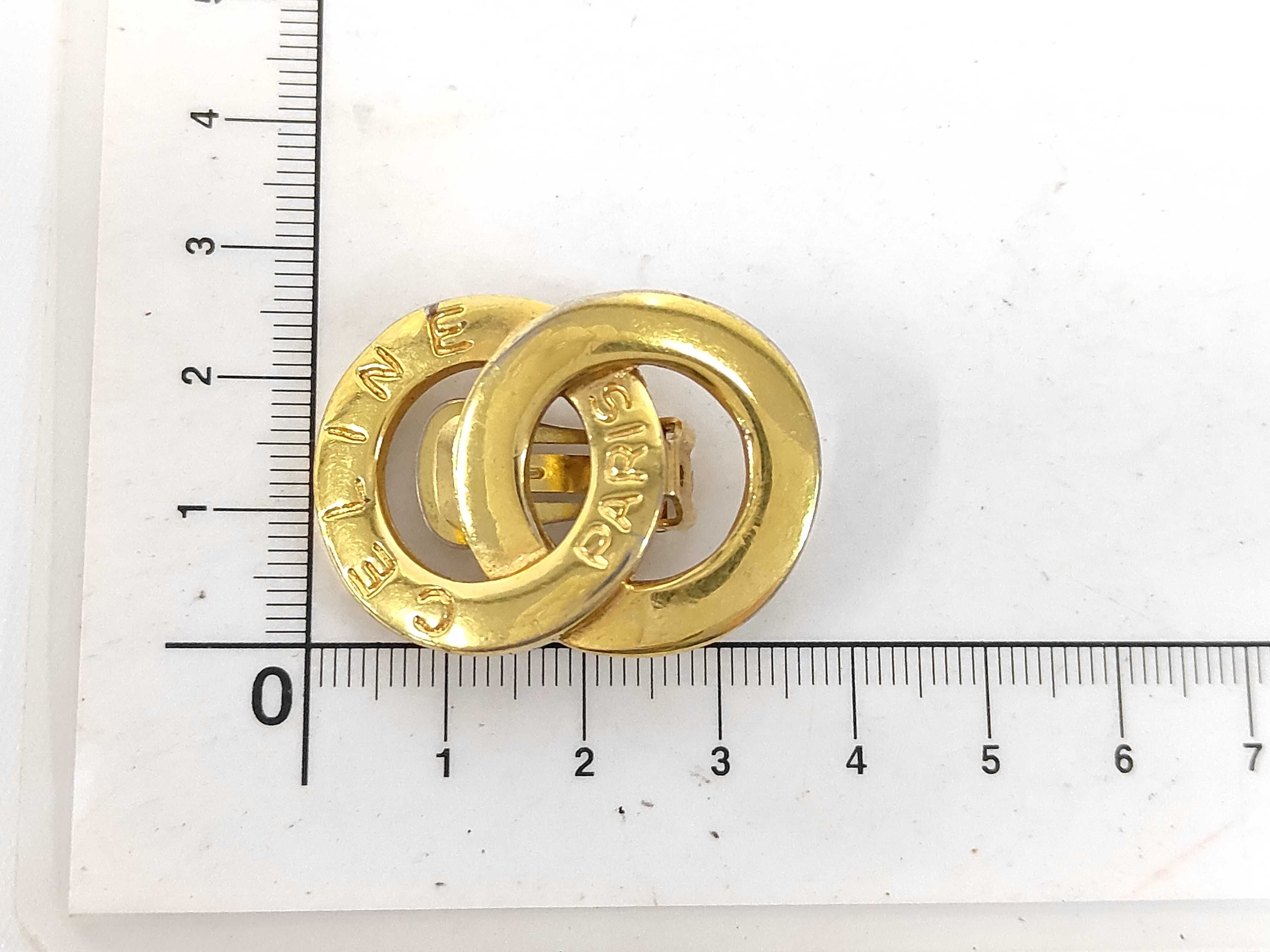 logo hoop earrings — view 5