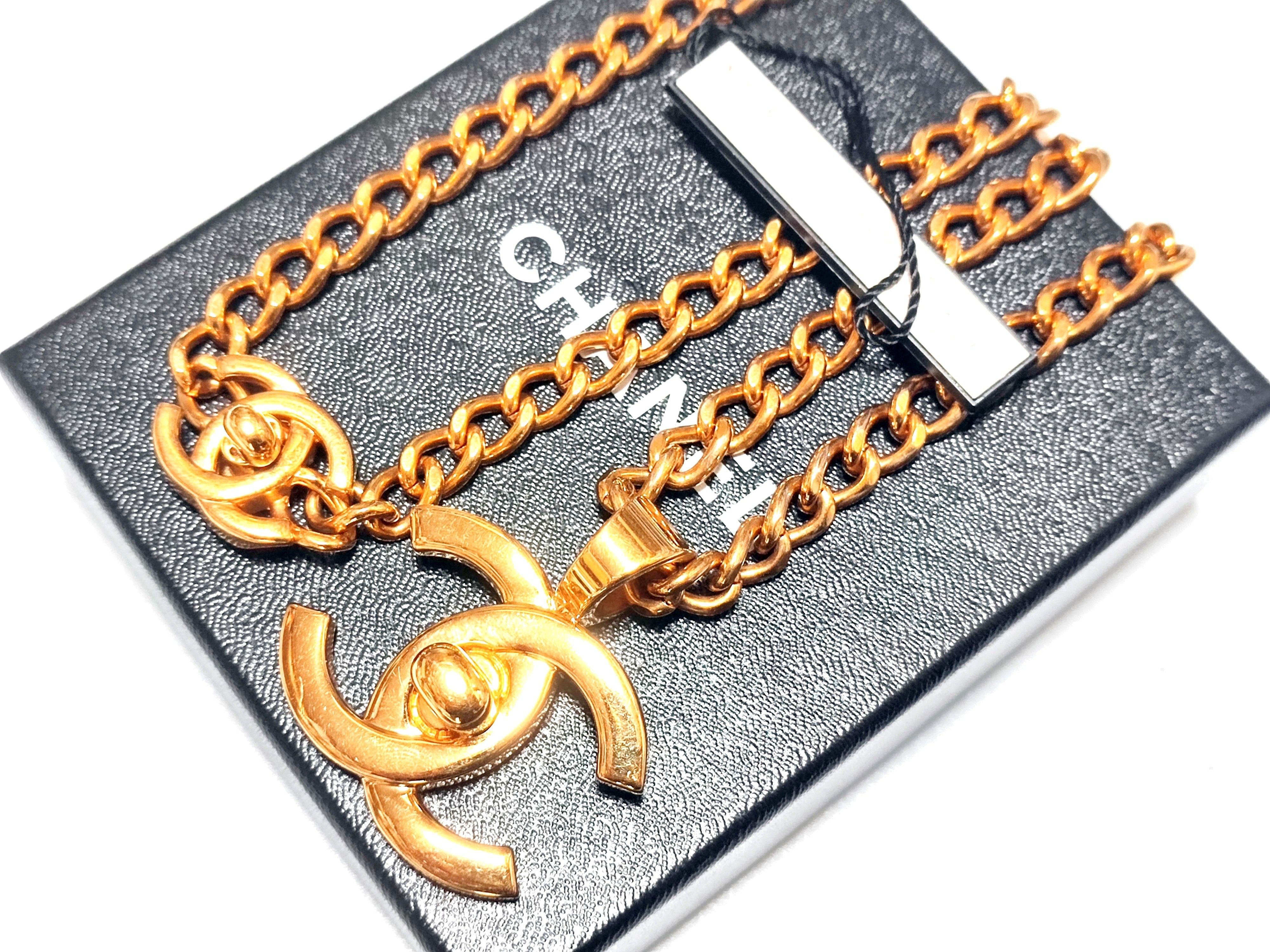 Cocomark Turnlock Necklace 96A Chain approx. 54cm — view 4