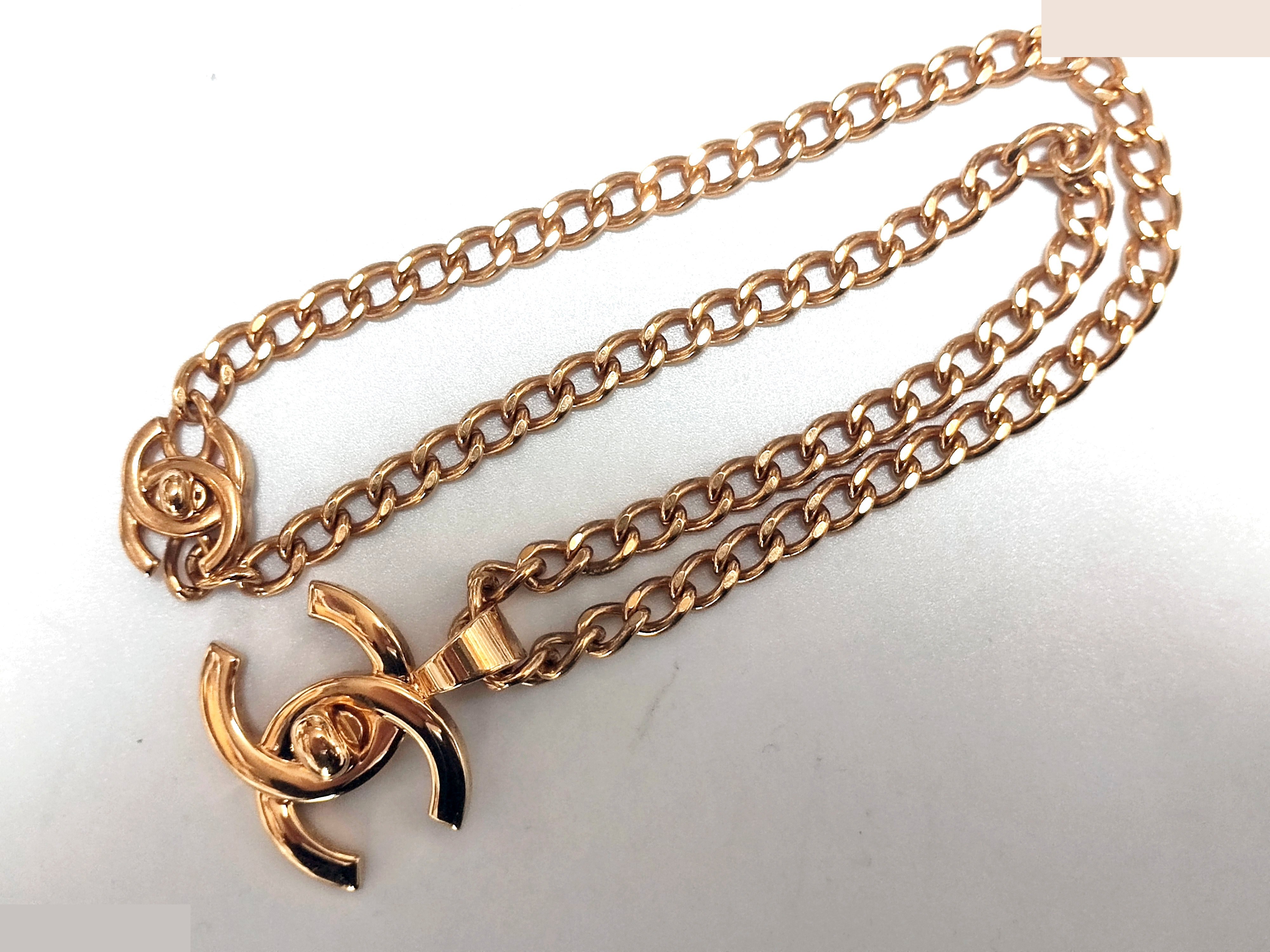 Cocomark Turnlock Necklace 96A Chain approx. 54cm — view 6