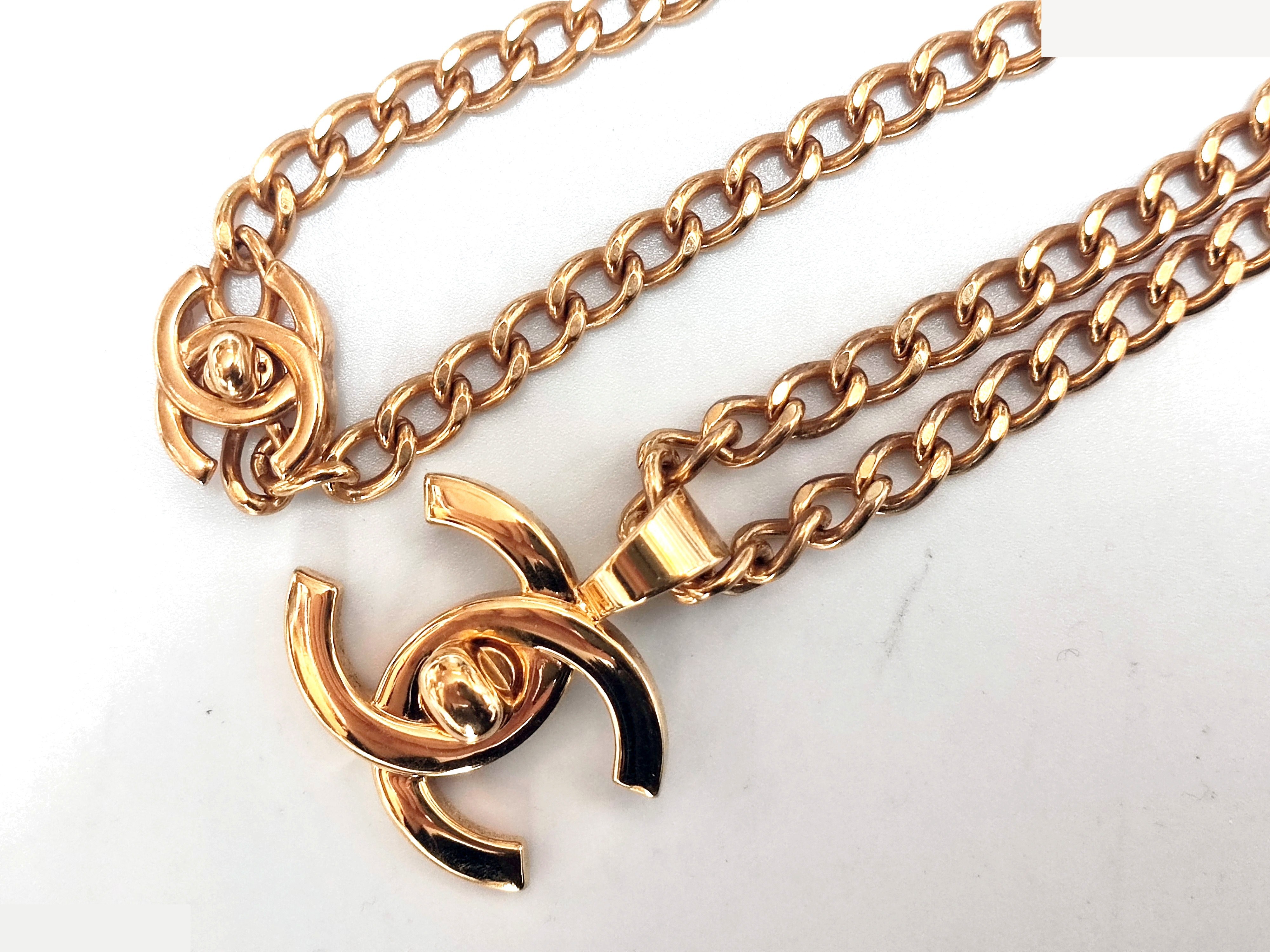 Cocomark Turnlock Necklace 96A Chain approx. 54cm — view 7
