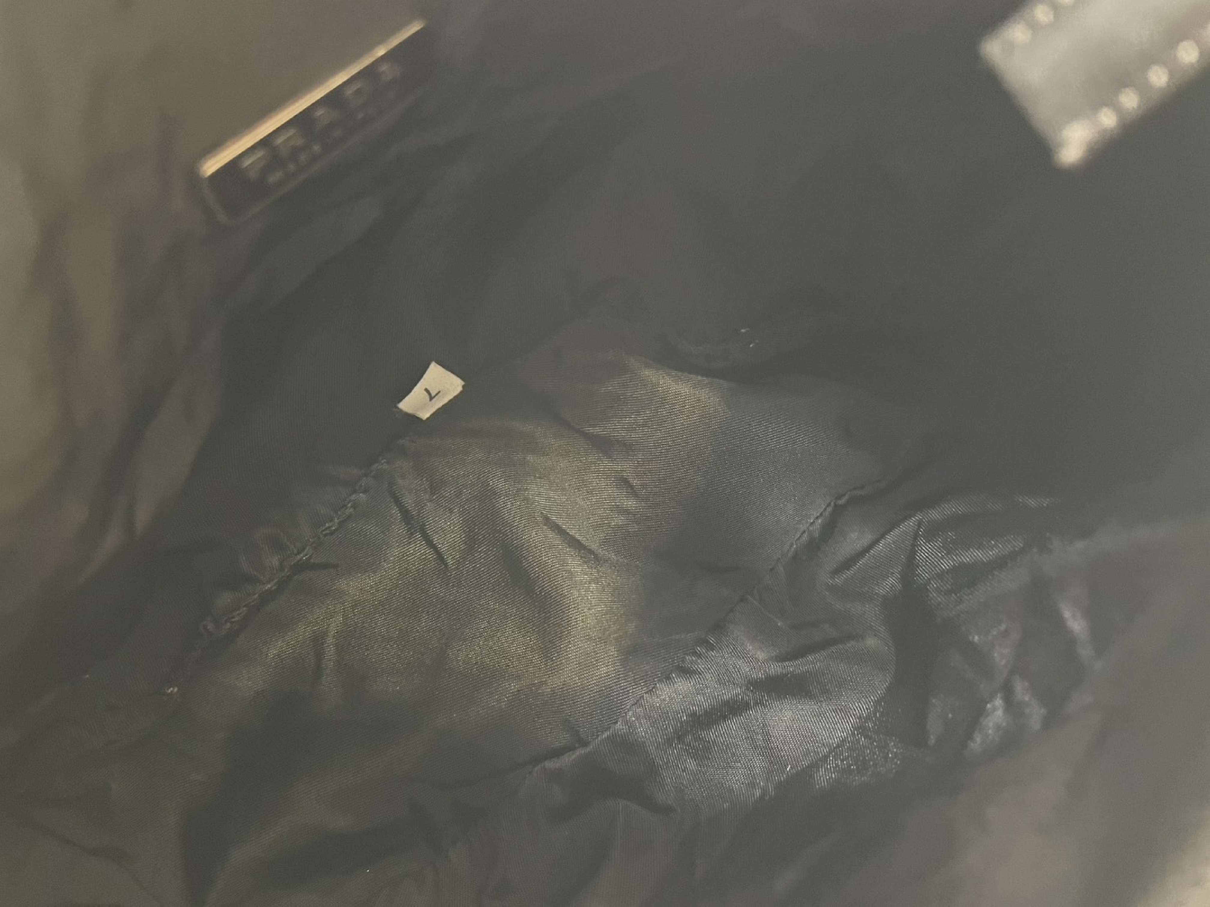 Black Vintage Black Handbag MV515 — view 8