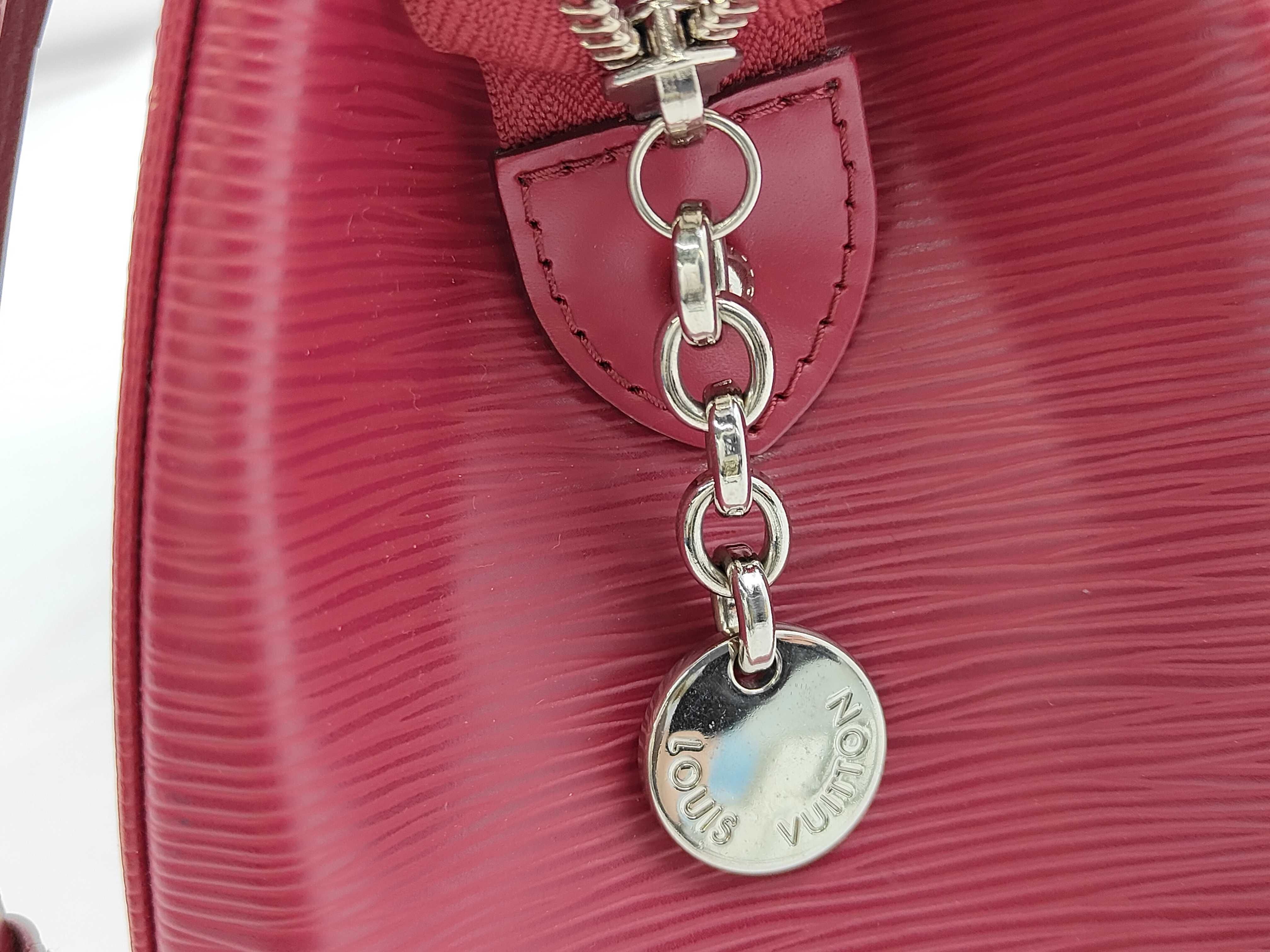 M40820 Epi Blair MM Fuchsia Shoulder Bag with Strap — view 12