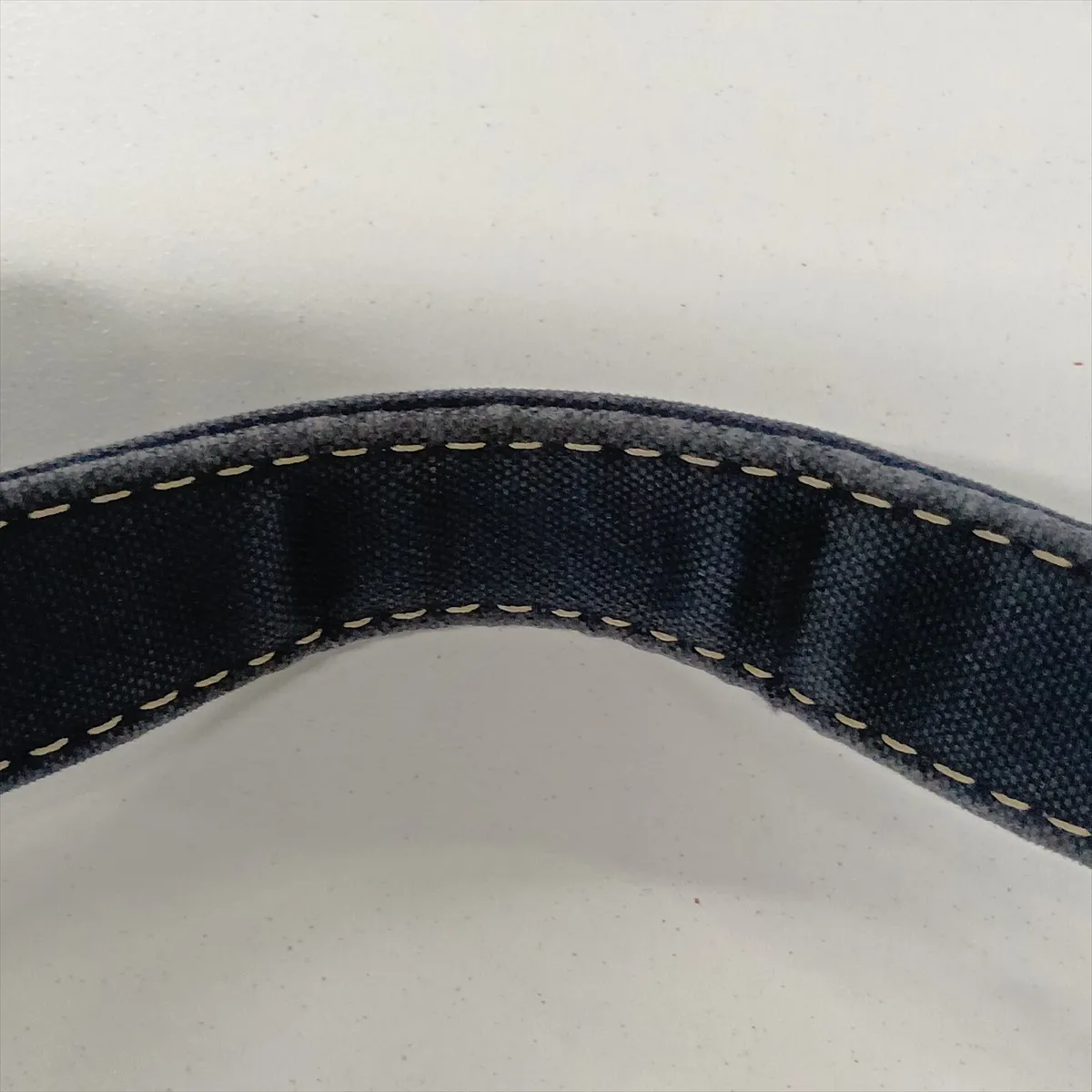 Mamma Bucket Denim Shoulder Bag, Navy, Missing Parts — view 14