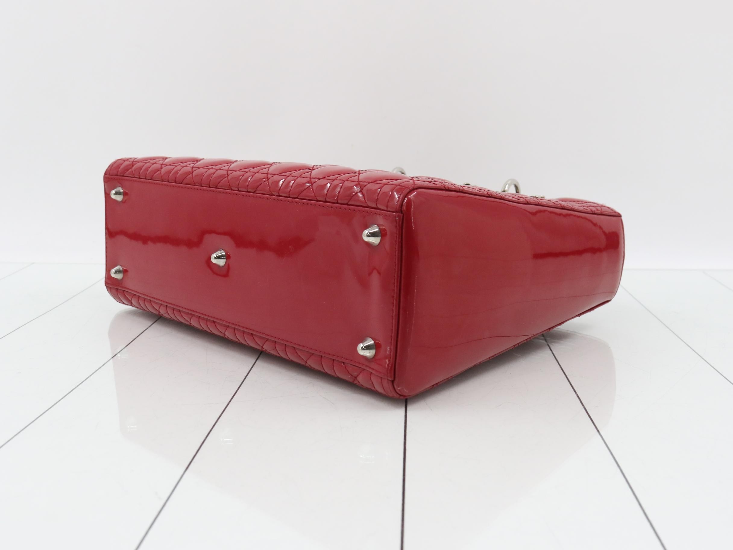 Lady Dior Cannage 2-Way Shoulder Handbag — view 6