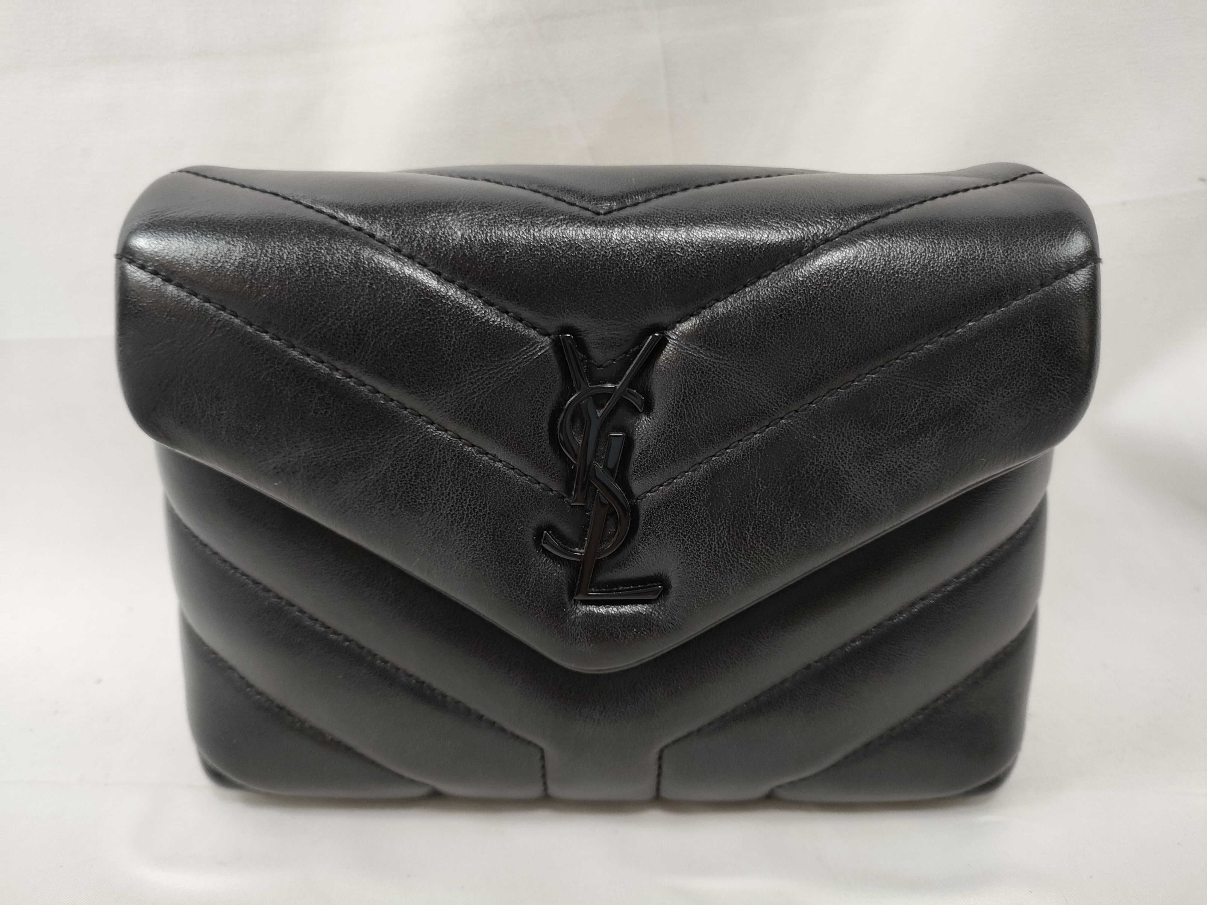 Loulou Black Shoulder Bag