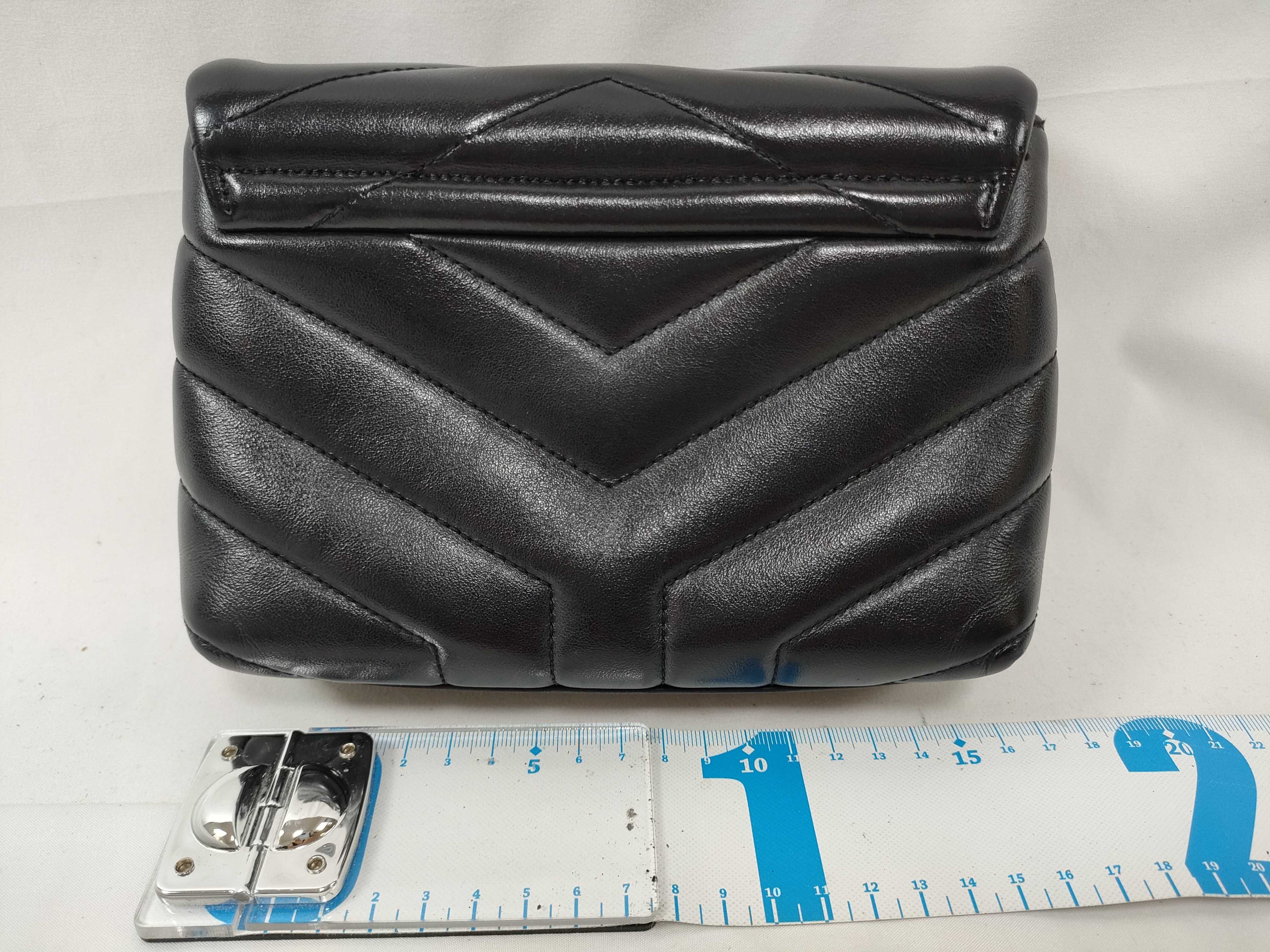 Loulou Black Shoulder Bag — view 2