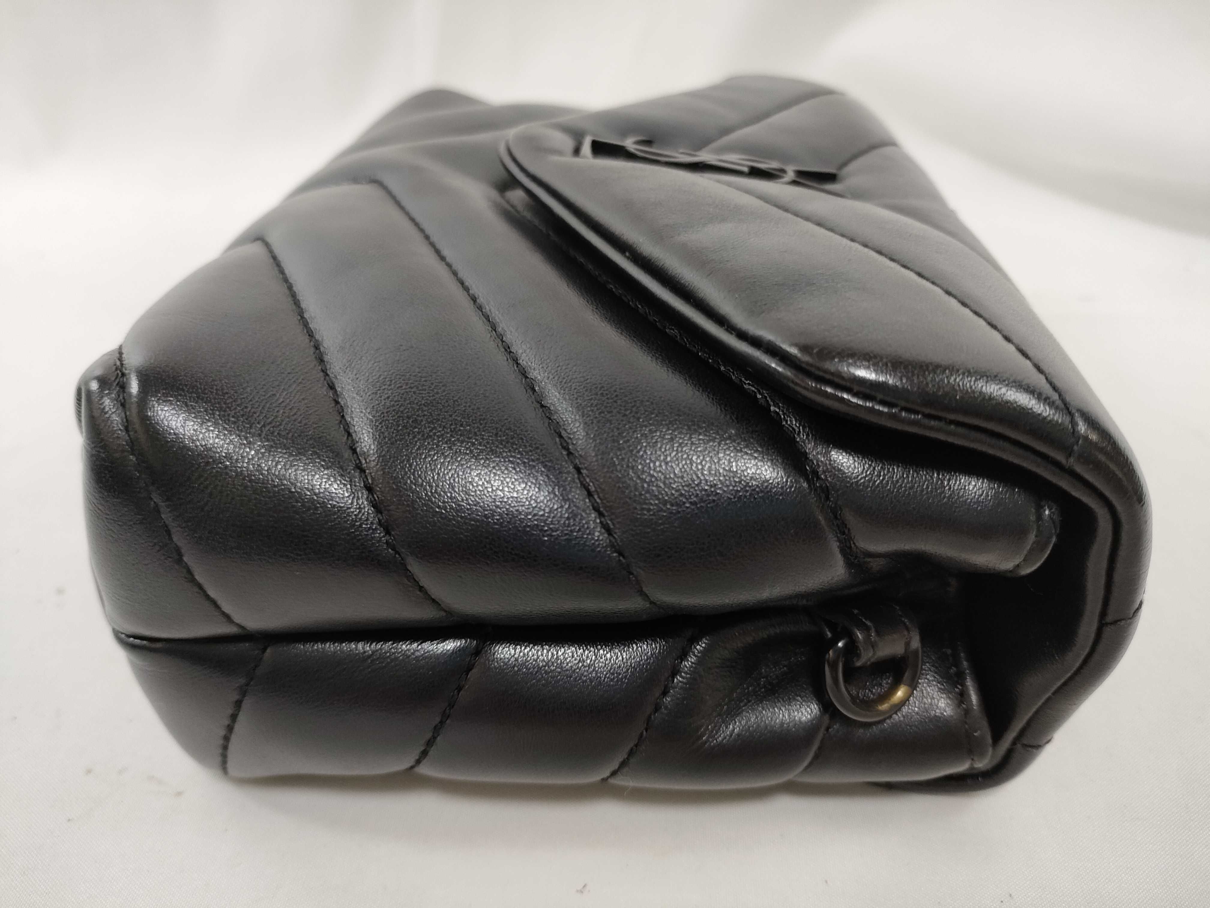 Loulou Black Shoulder Bag — view 8