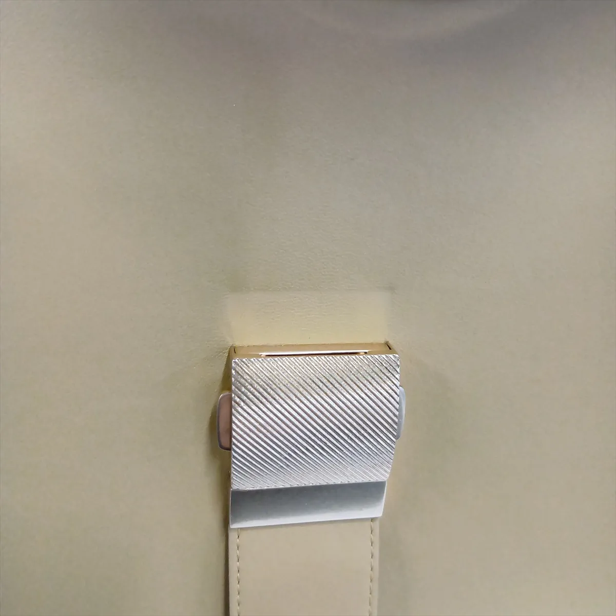Marie Leather Shoulder Bag, Yellow — view 15