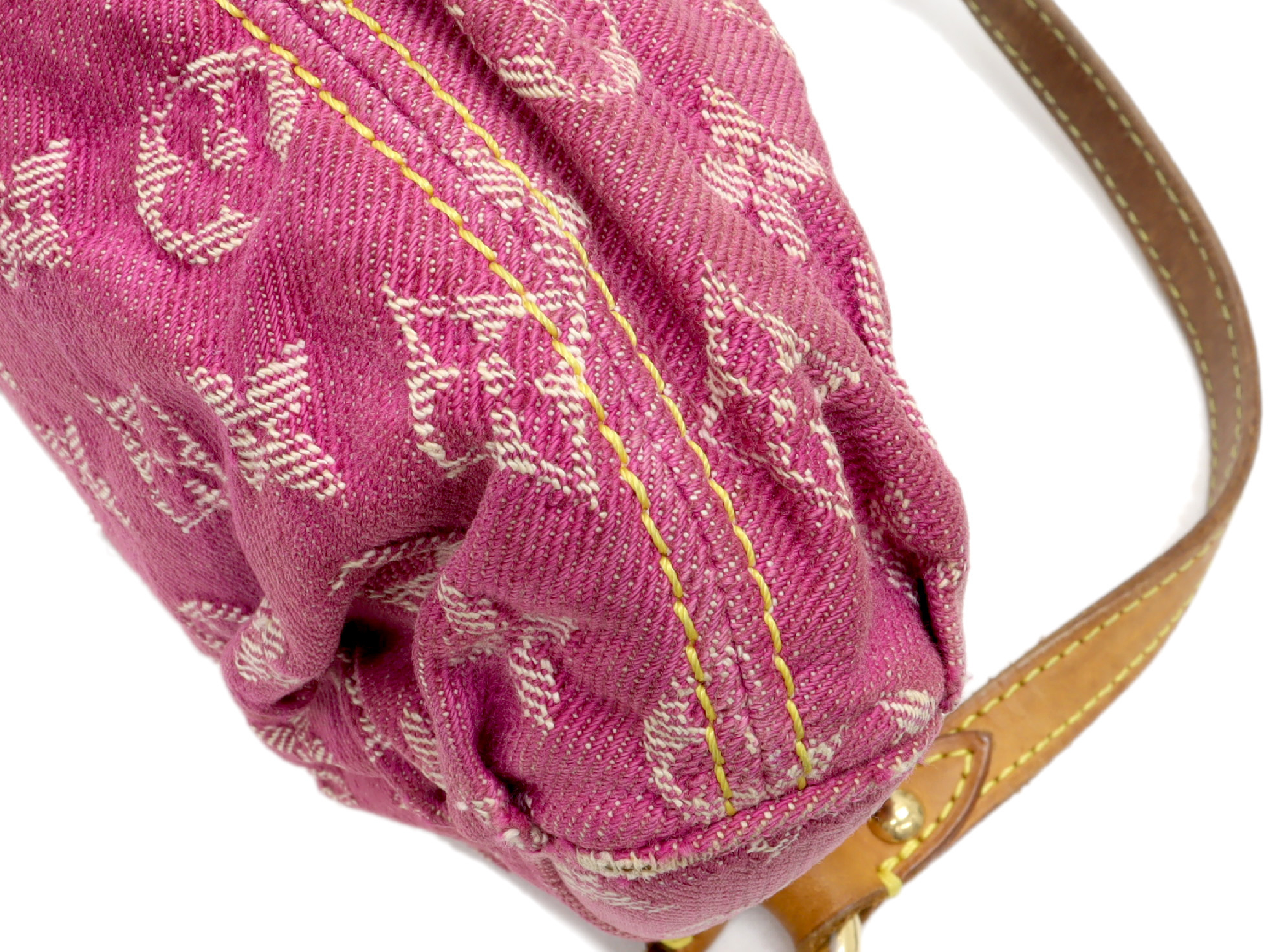 Monogram Denim Mini Pleaty M95216 CA0026 Shoulder Bag — view 5