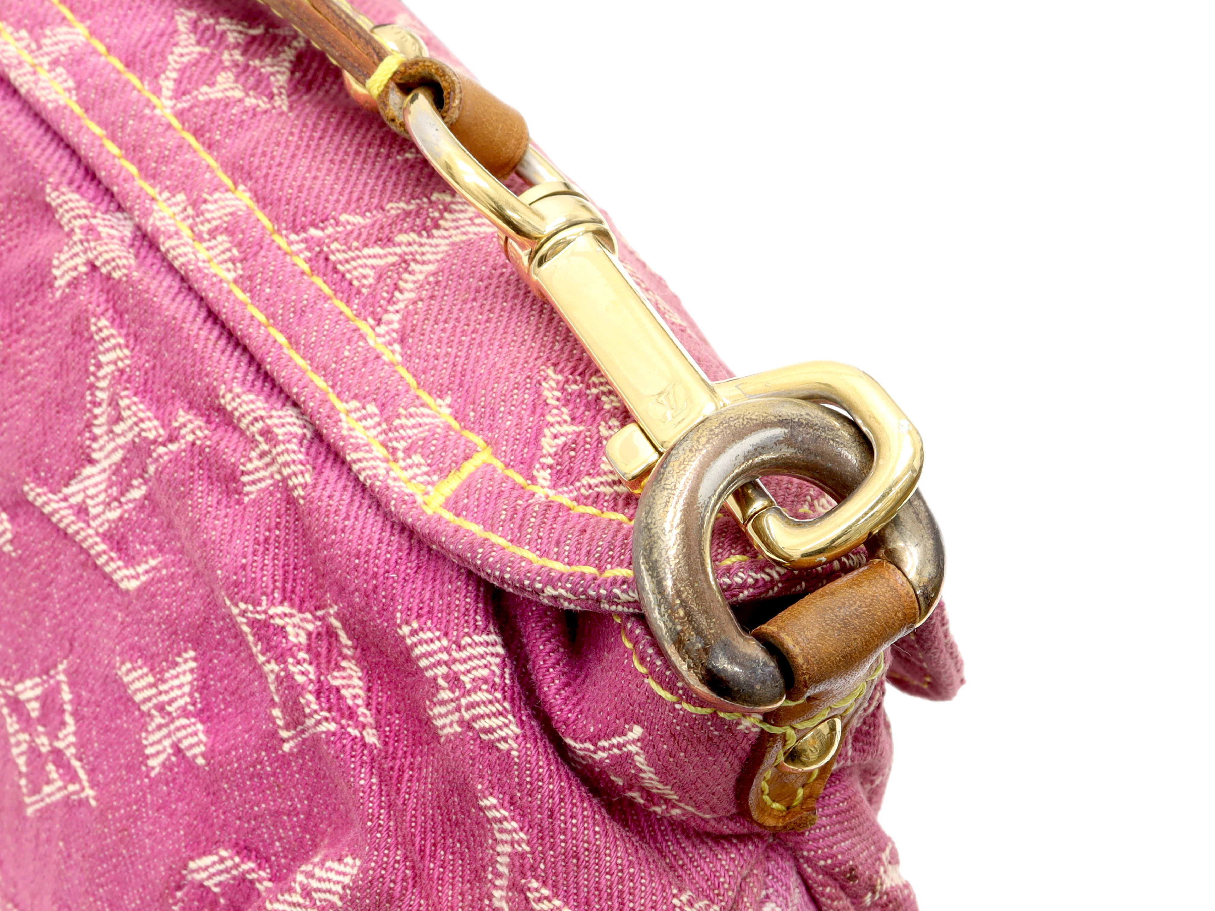 Monogram Denim Mini Pleaty M95216 CA0026 Shoulder Bag — view 6