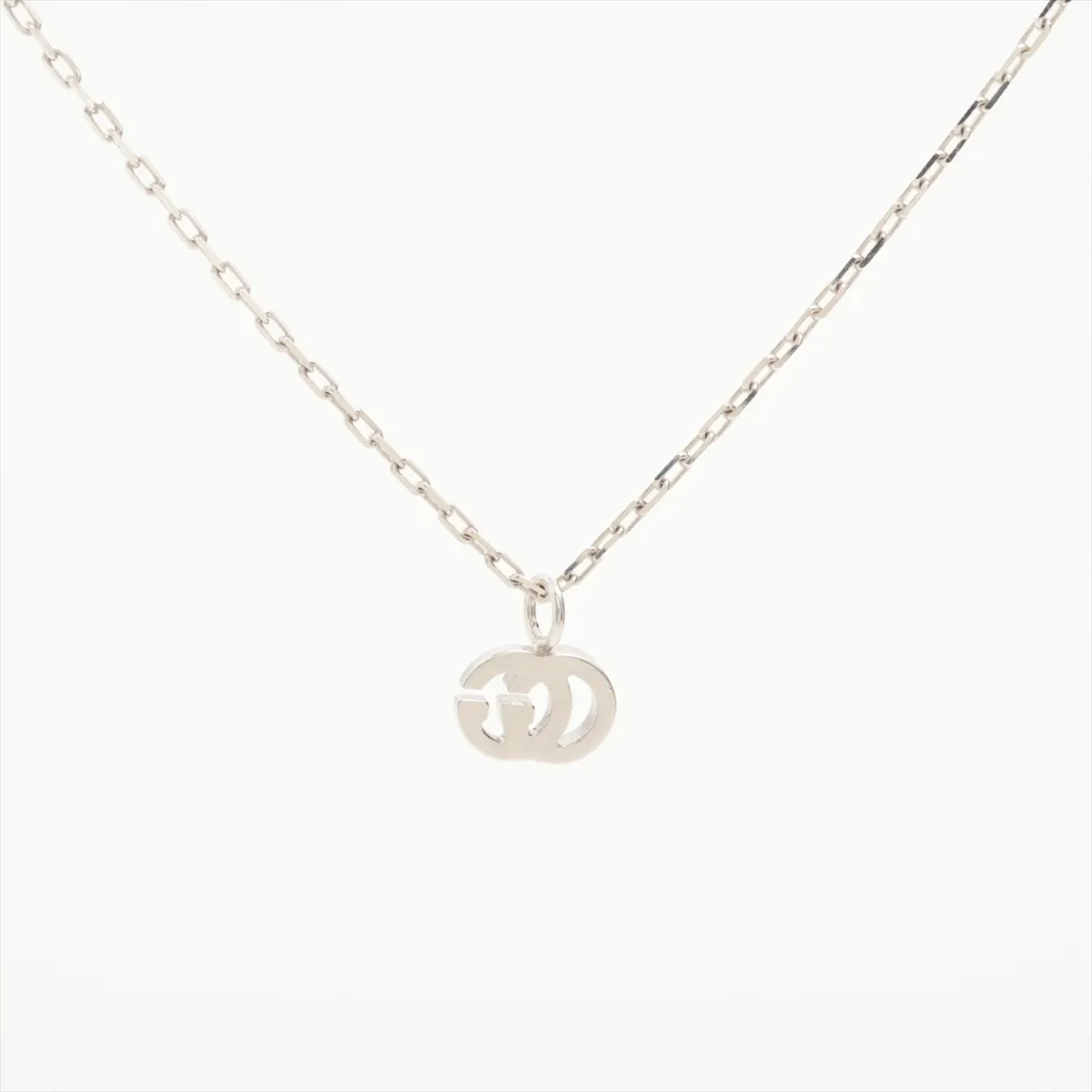 GG running diamond necklace 750(WG) 2.8g — view 2