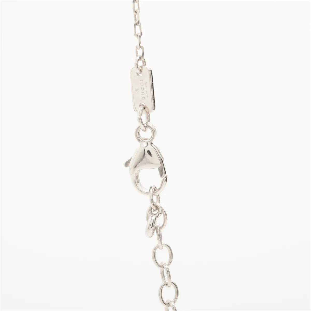 GG running diamond necklace 750(WG) 2.8g — view 3