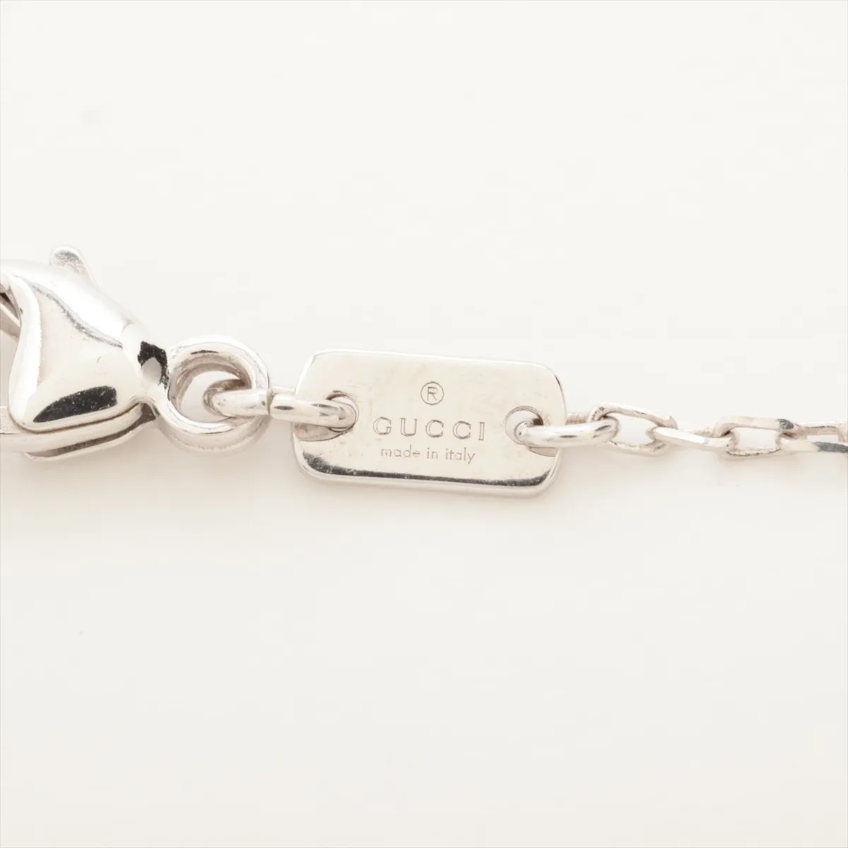 GG running diamond necklace 750(WG) 2.8g — view 4