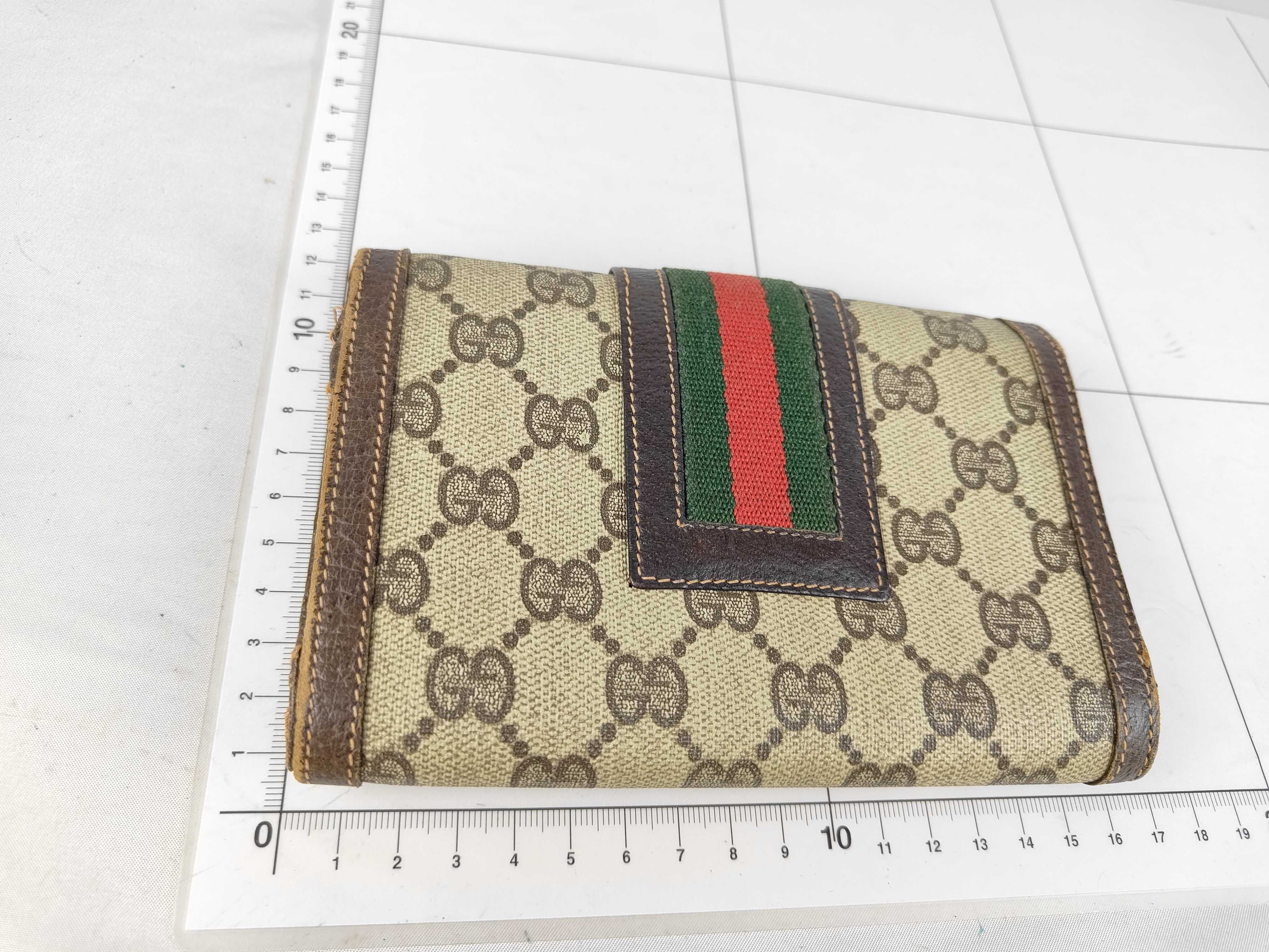 GG Supreme Sherry Folding Wallet — view 2