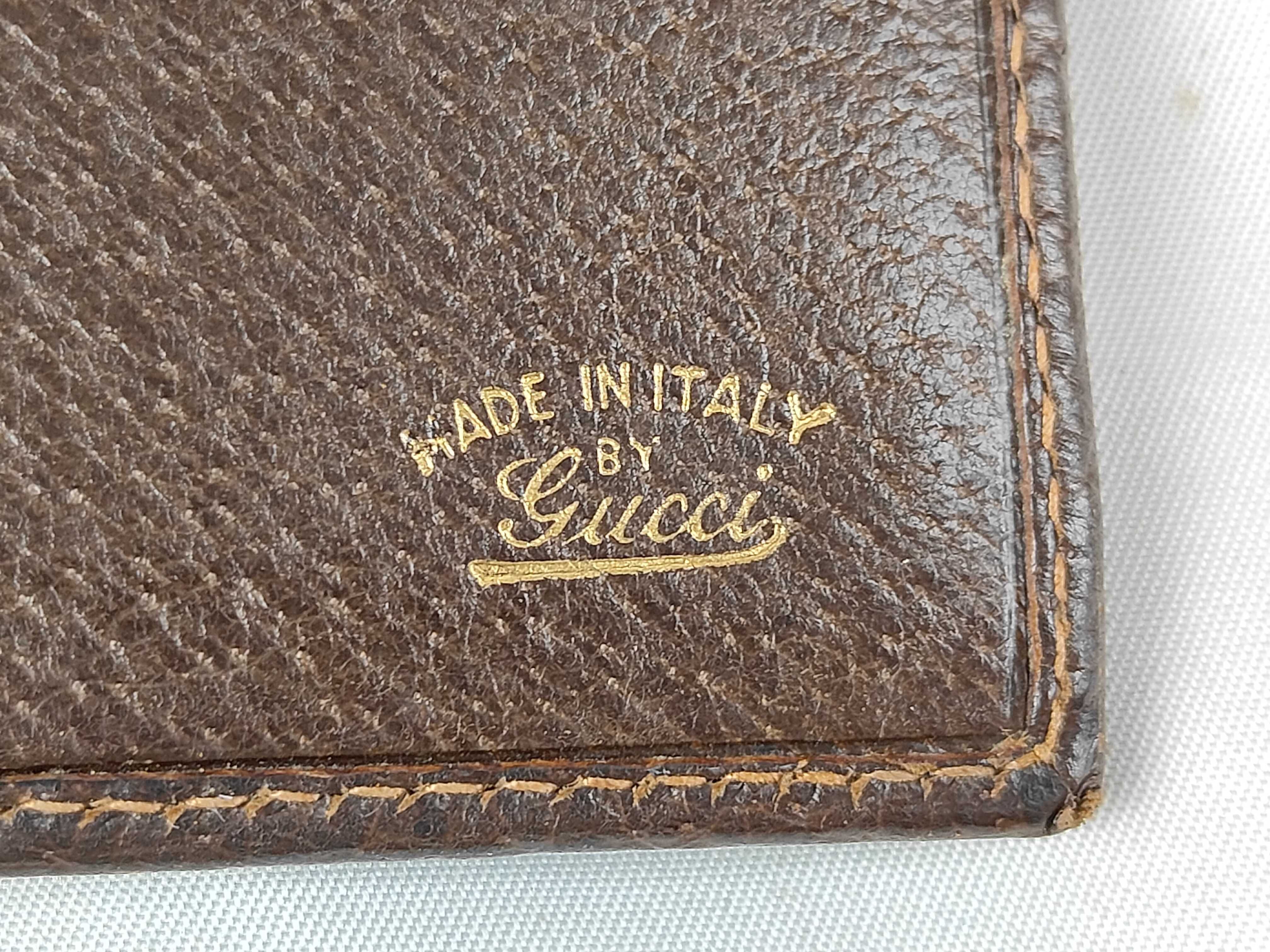 GG Supreme Sherry Folding Wallet — view 8