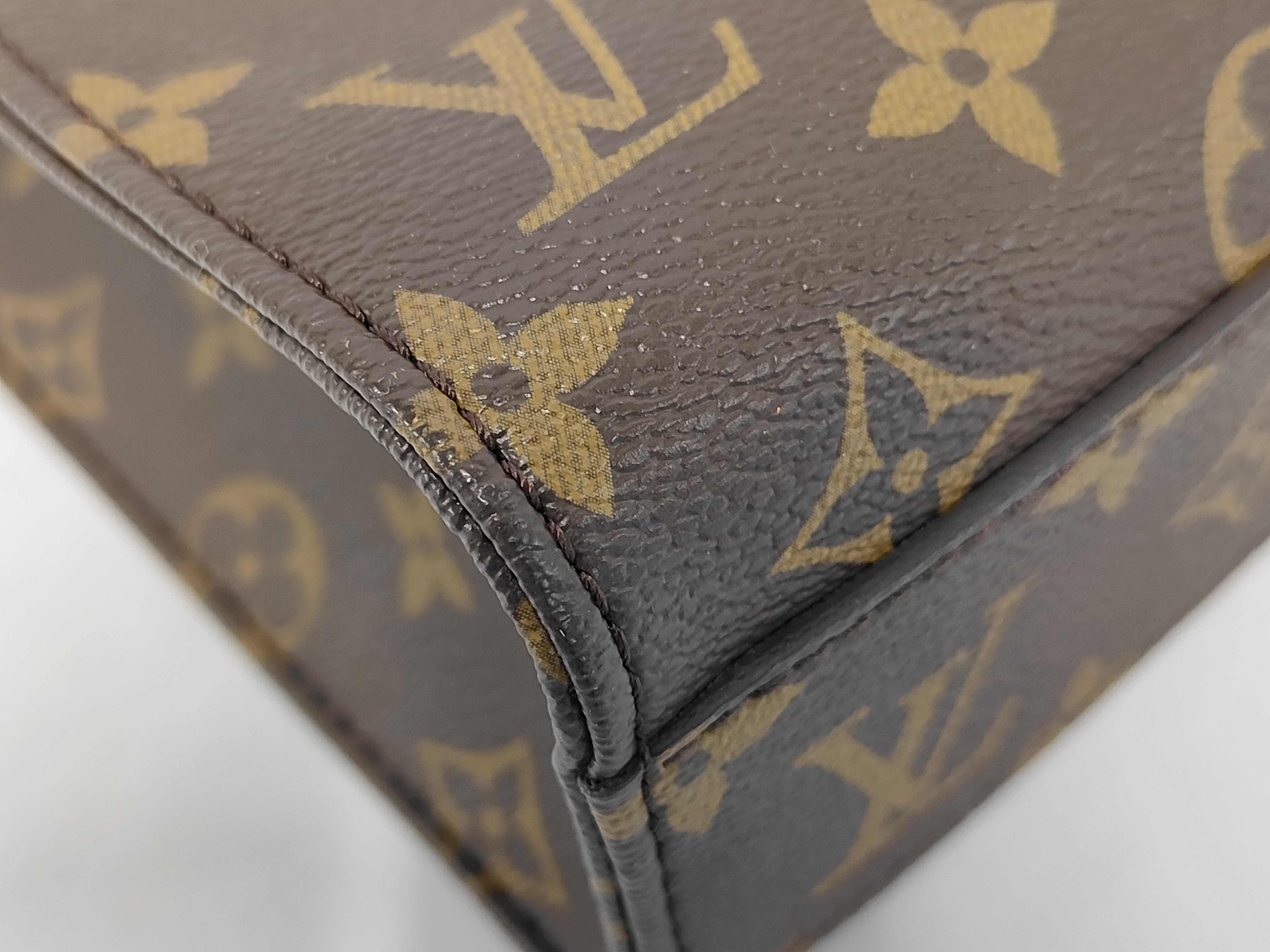 Monogram Sac Plat BB M46265 Brown Bag (RFID detected) — view 4