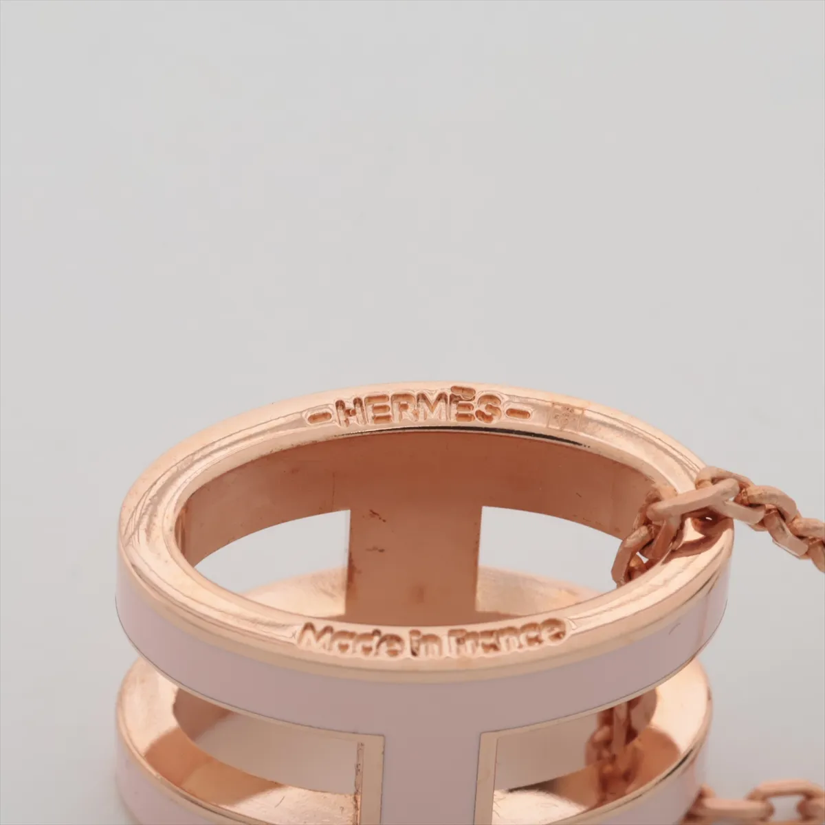 Pop H ST0159 Necklace GP Gold x Pink Thread — view 4