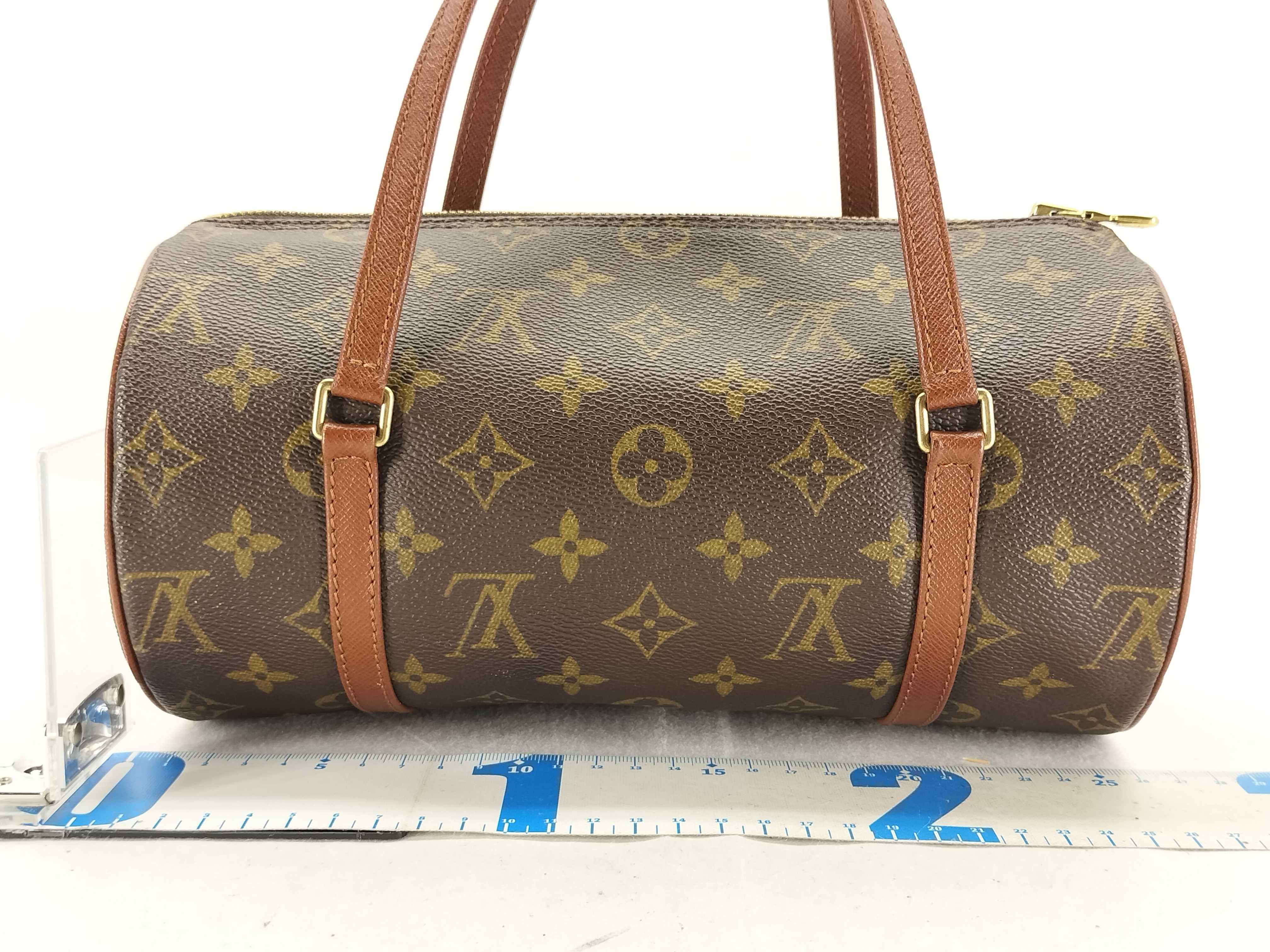 Monogram Papillon 26 M51366 SP0022 Brown Handbag — view 2