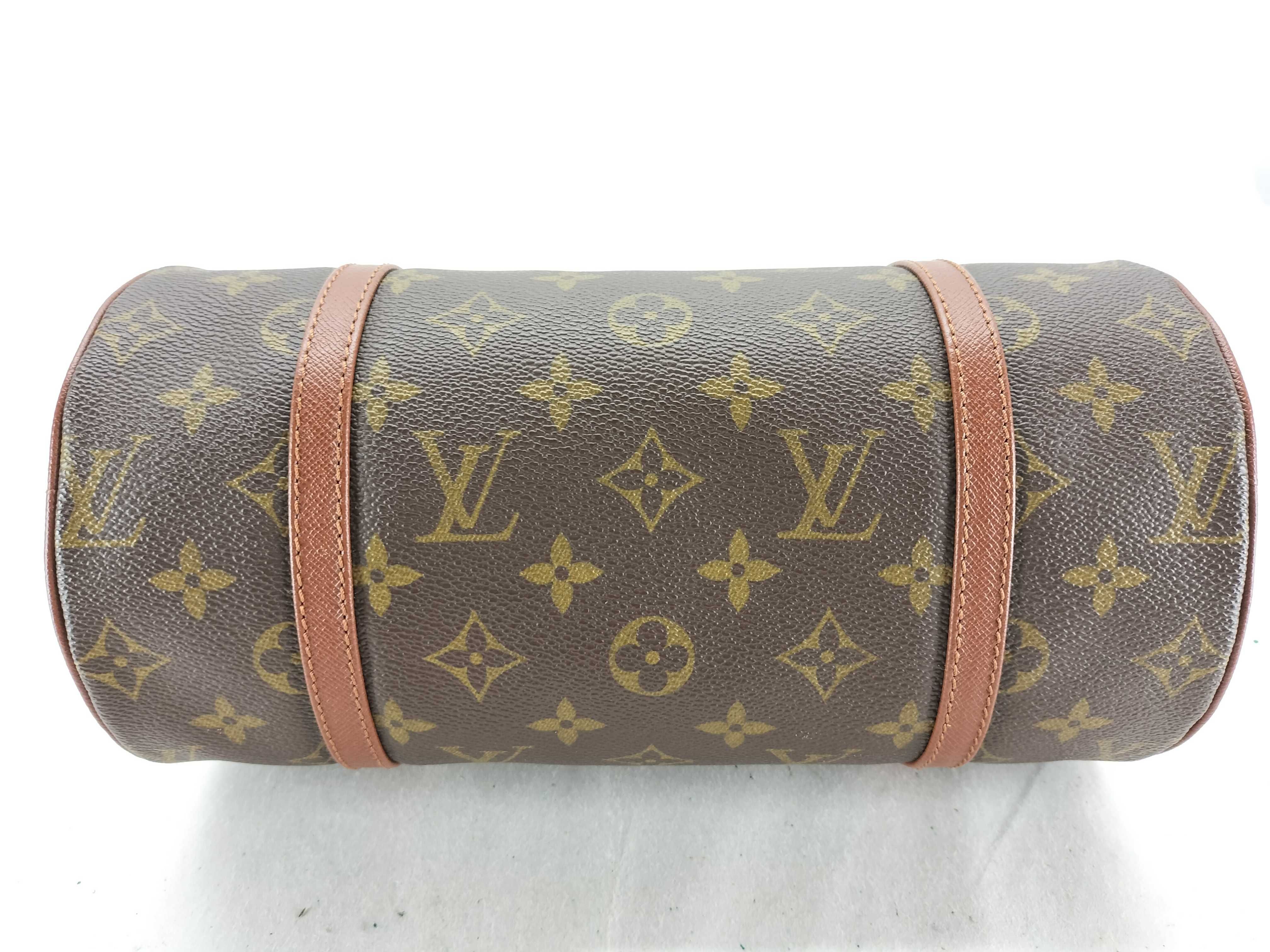 Monogram Papillon 26 M51366 SP0022 Brown Handbag — view 7