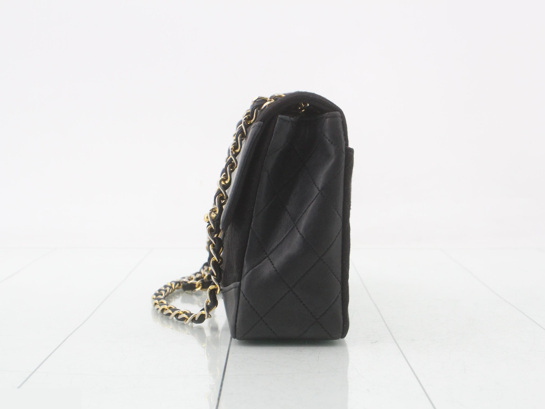 Matelassé Chain Shoulder Bag — view 3