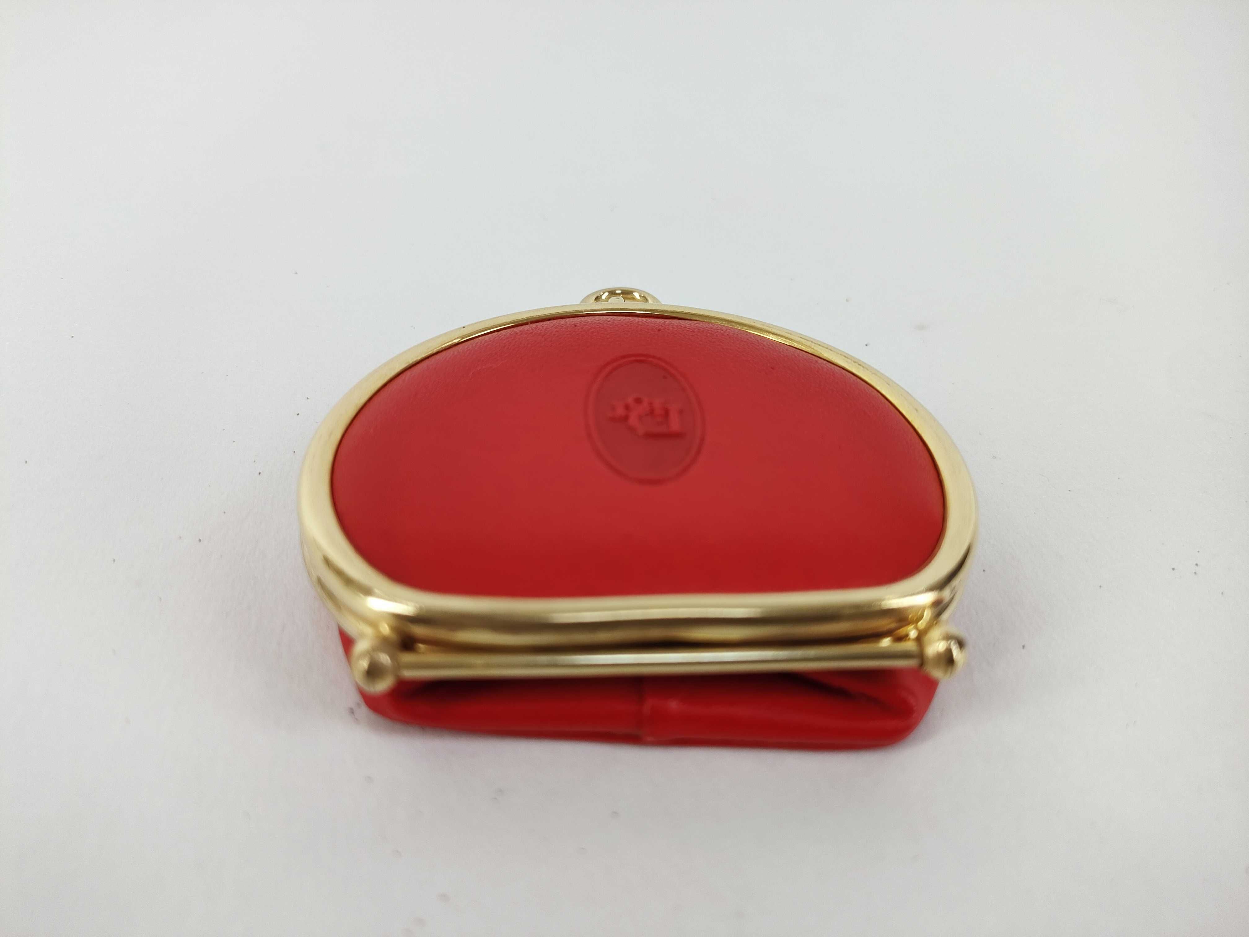 Christian coin case, red coin case — view 4