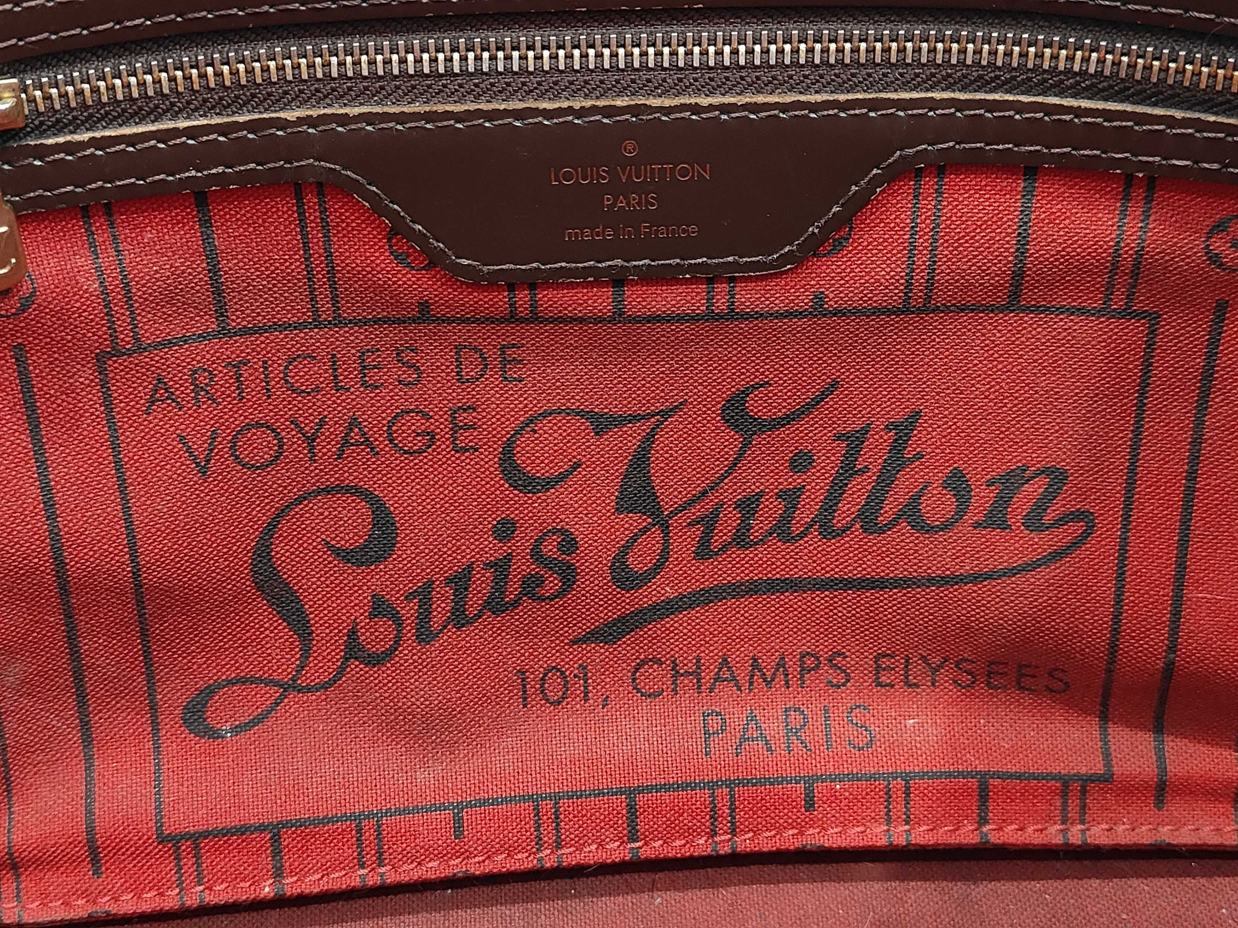 Damier N41359 Neverfull PM Tote Bag — view 11