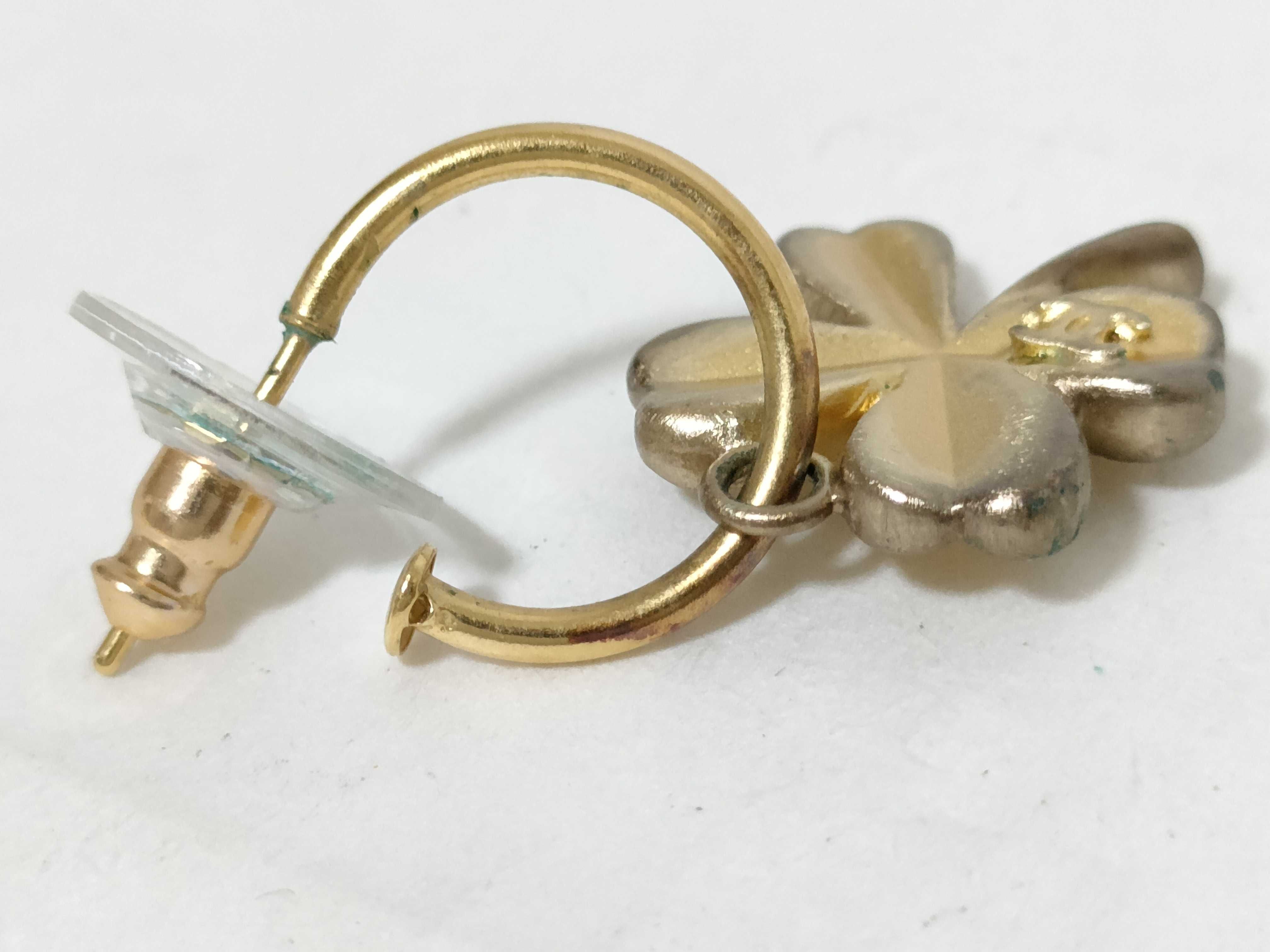 03P Clover Hoop Earrings — view 2