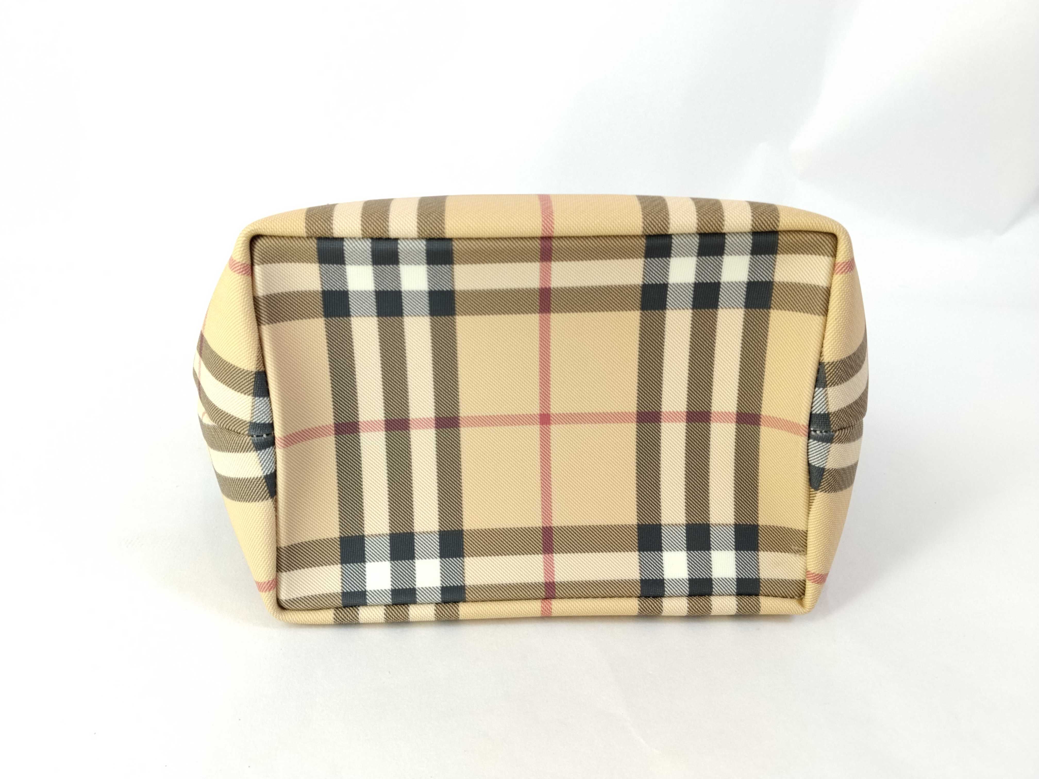 D. Nova Check Pattern Tote Bag — view 8