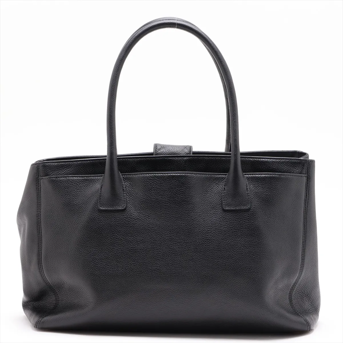 [Individually packaged] Chanel Executive Caviar Skin 2-Way Tote Bag, Black with Gold Hardware, 14844167, Series 14 — view 2