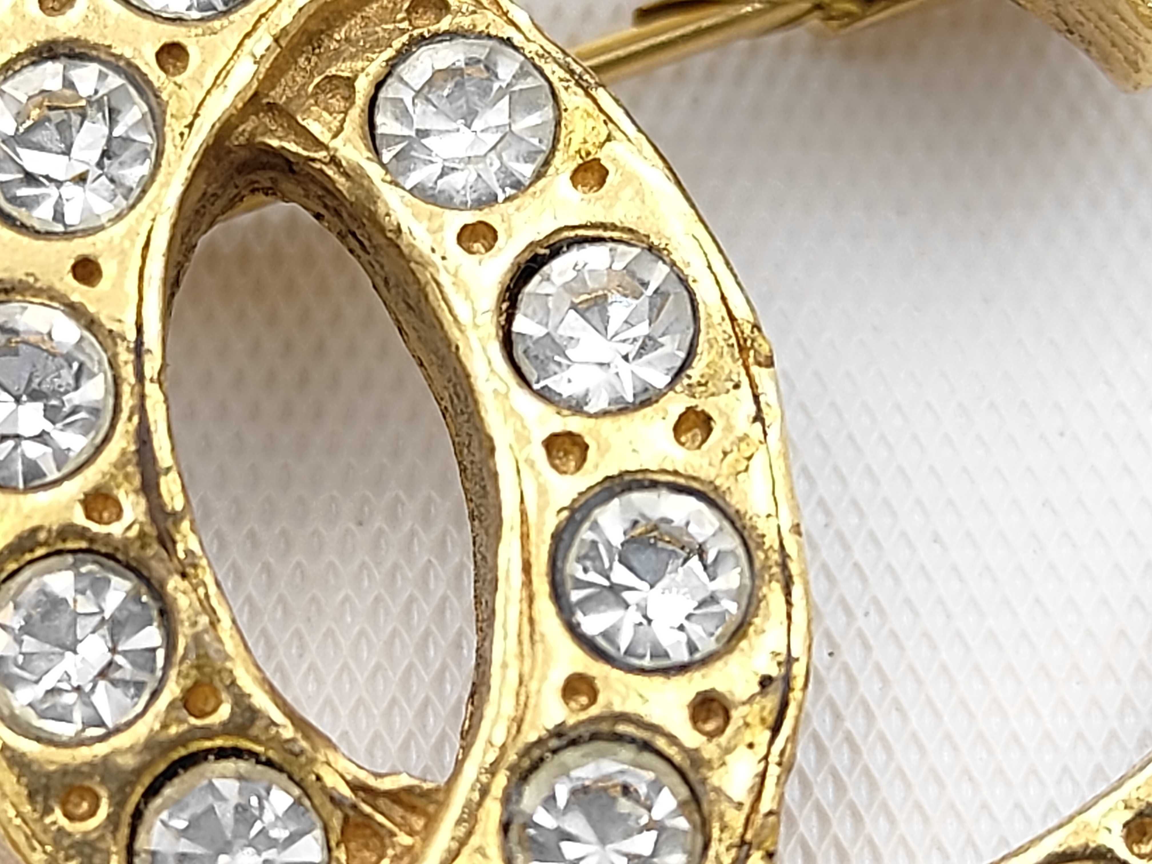 Coco Mark Rhinestone Brooch — view 6