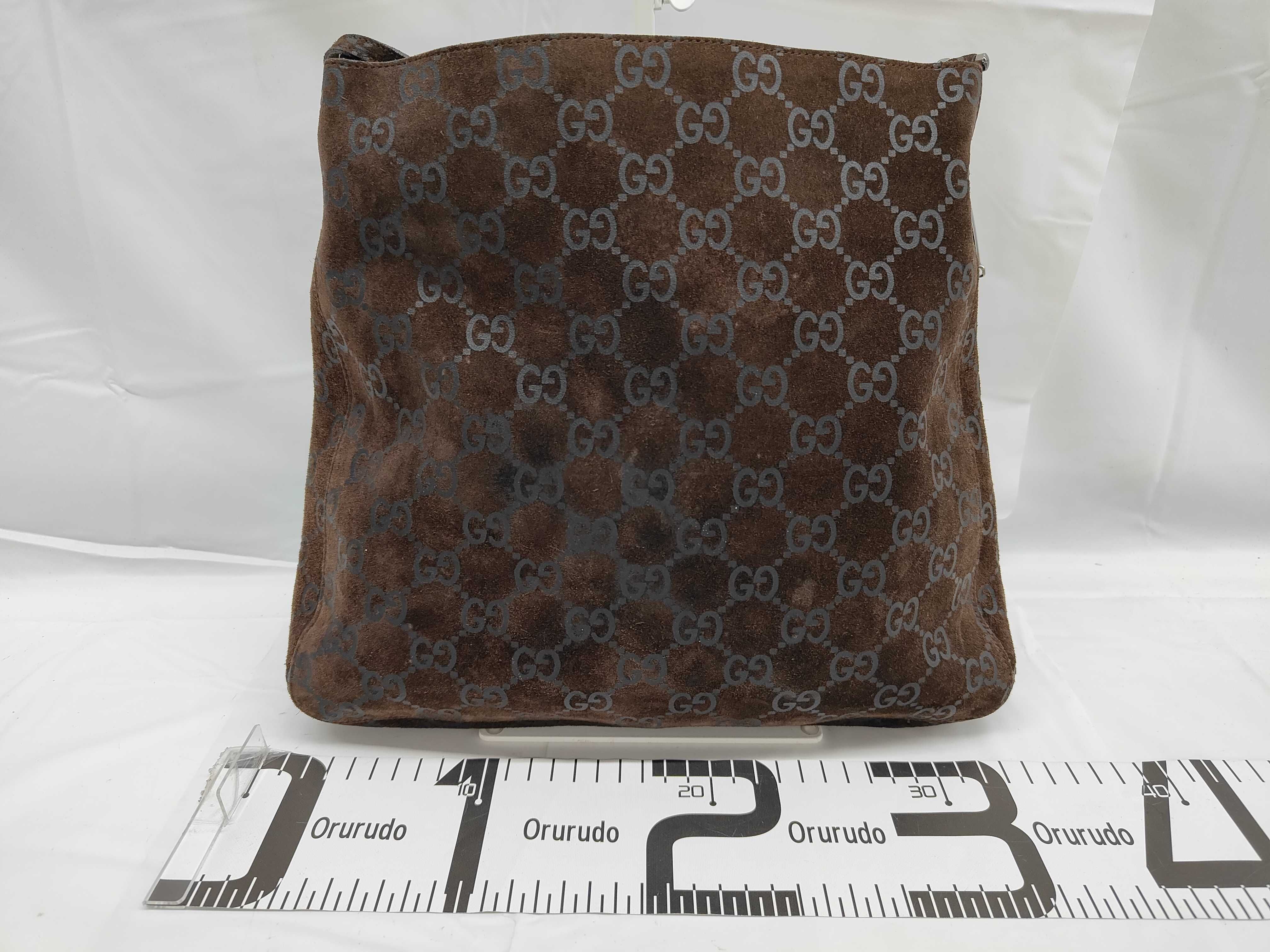 Suede Shoulder Bag Horsebit Shoulder Bag — view 2