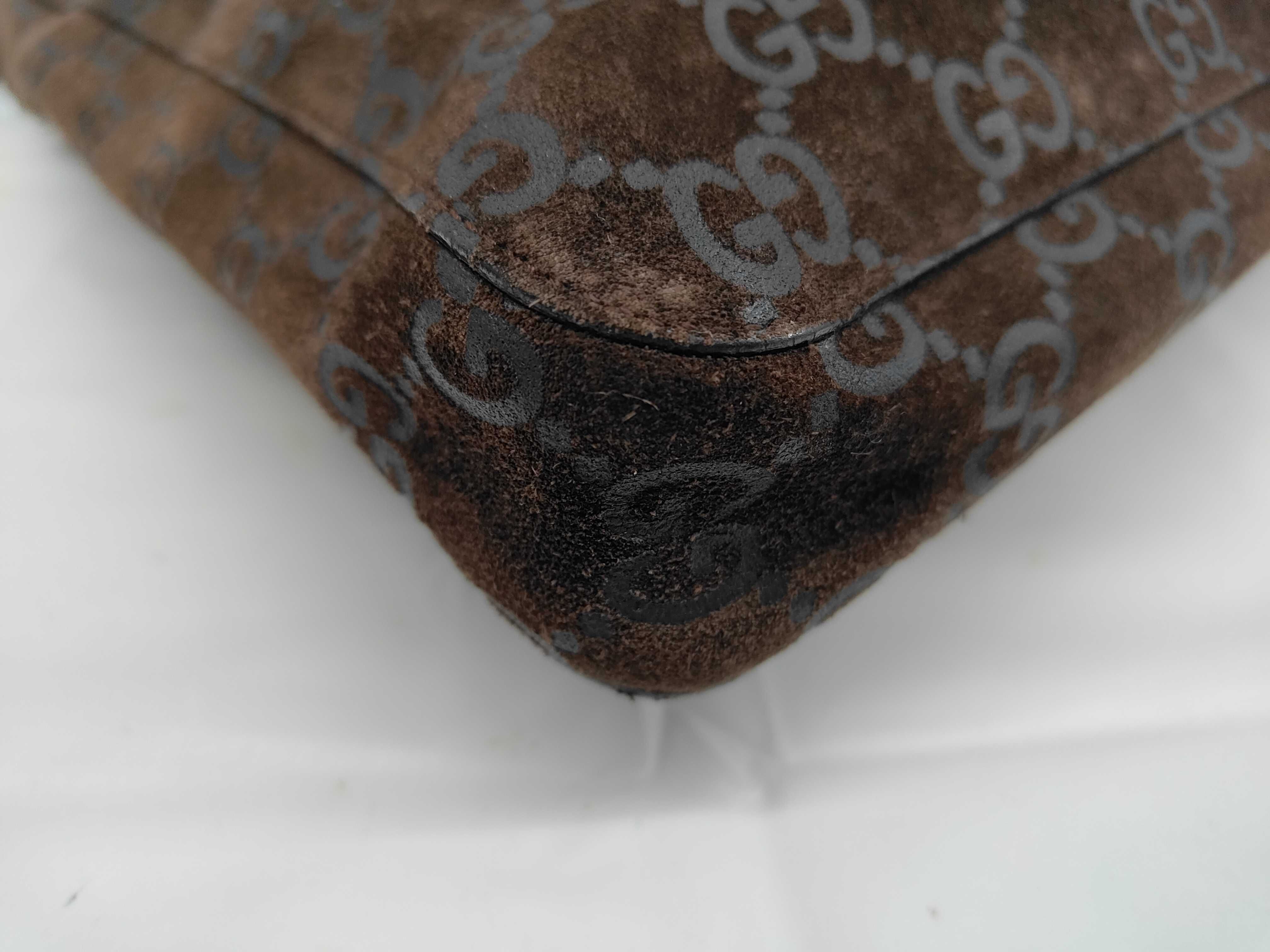 Suede Shoulder Bag Horsebit Shoulder Bag — view 5