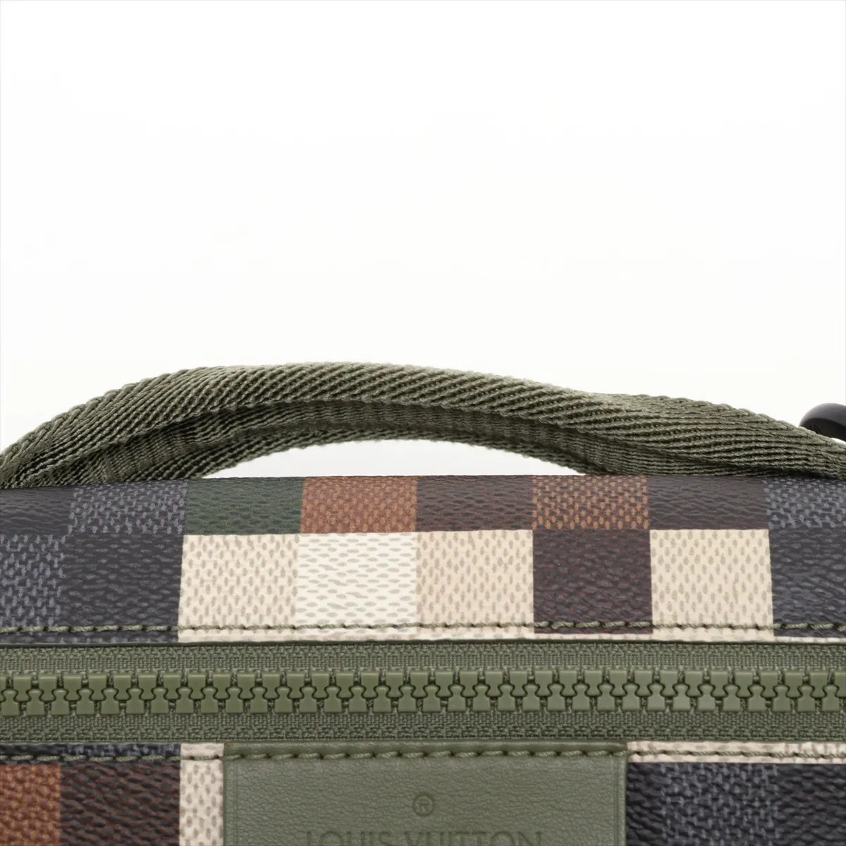 Damouflage Canvas Motion Bum Bag M24446 Green (RFID detected) — view 6