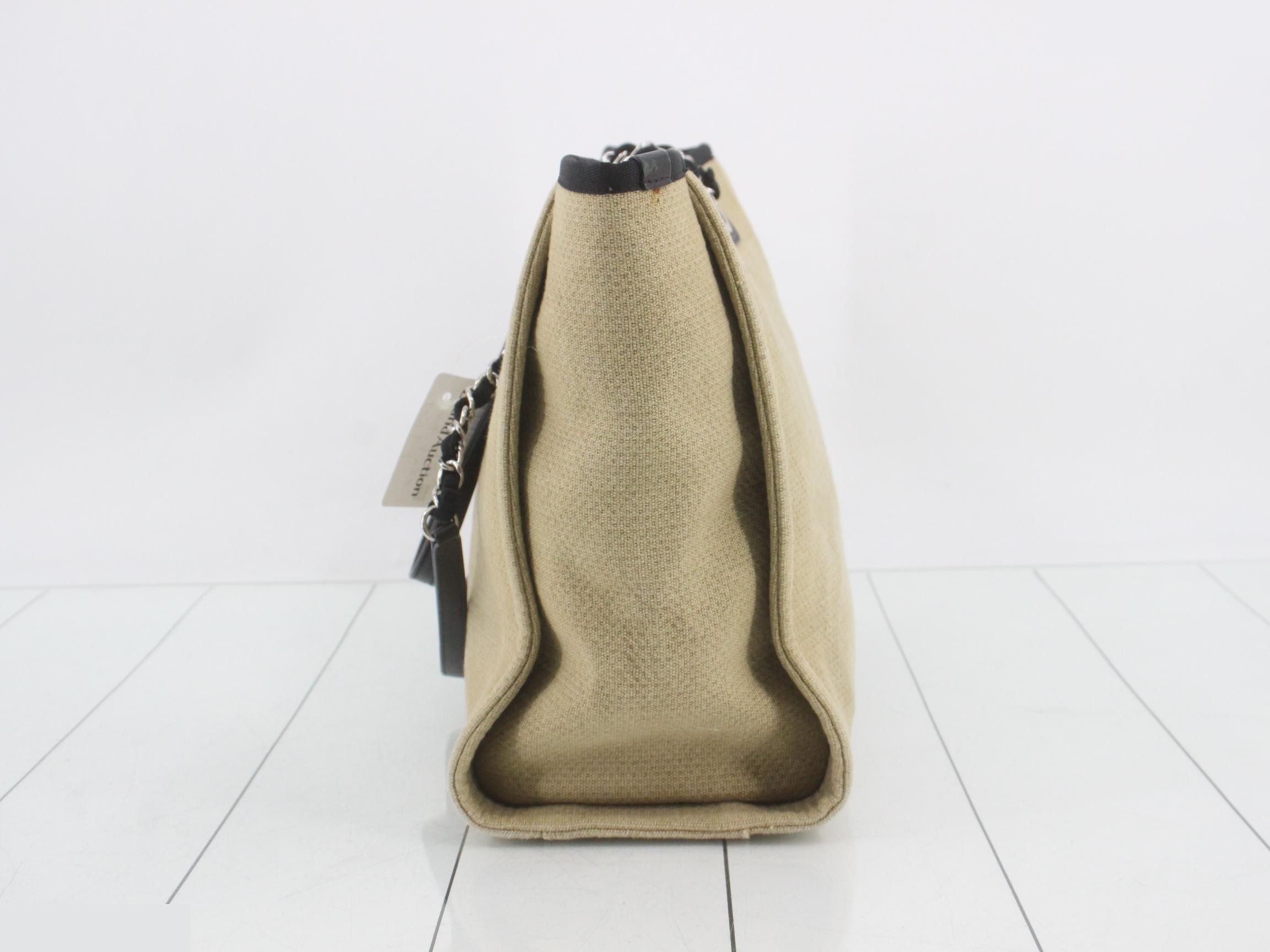 Deauville MM Chain Tote Bag — view 3