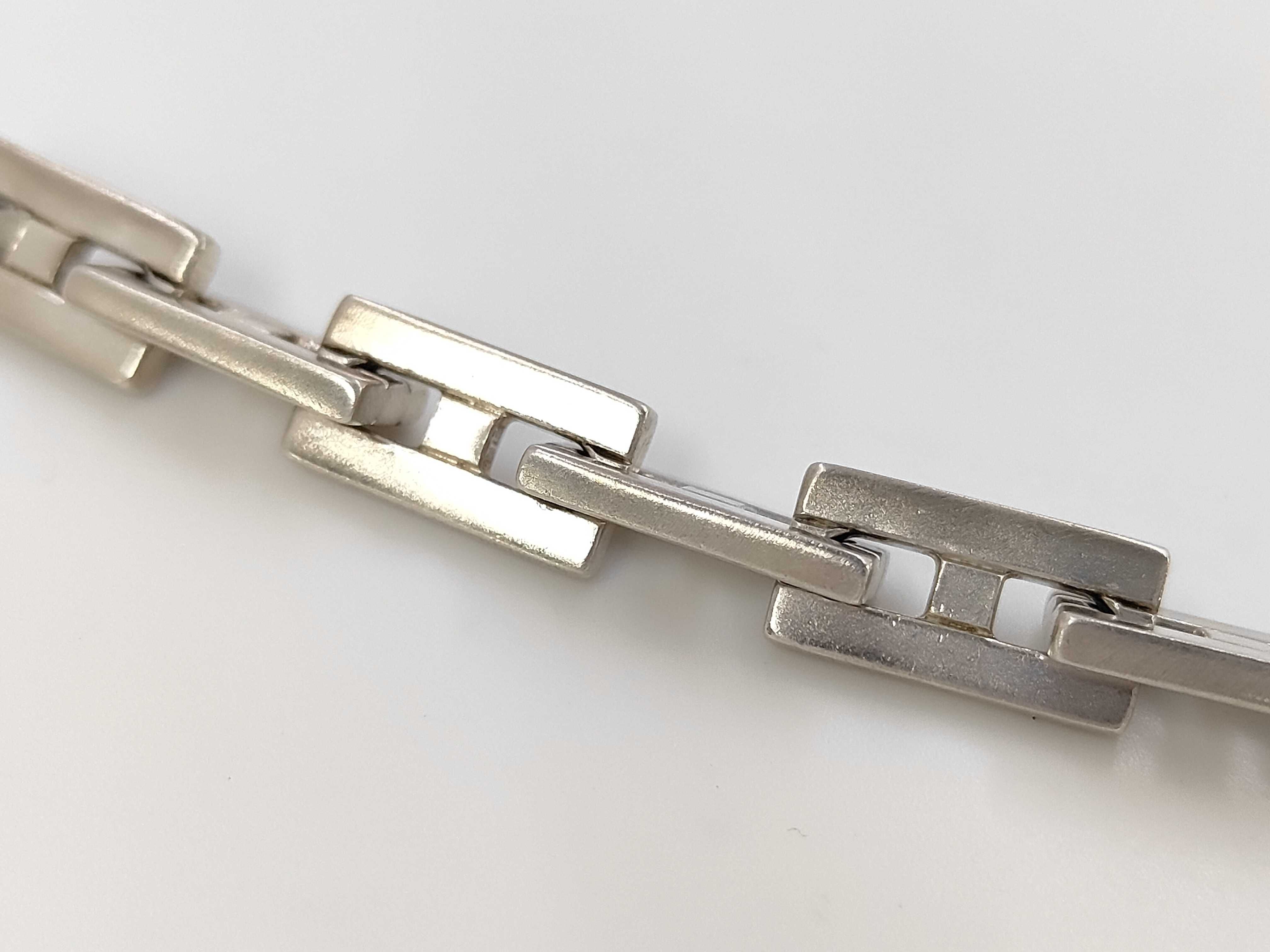 Hercules GM 14-link bracelet, 925 sterling silver, 47.1g. Bracelet/Bangle. — view 5