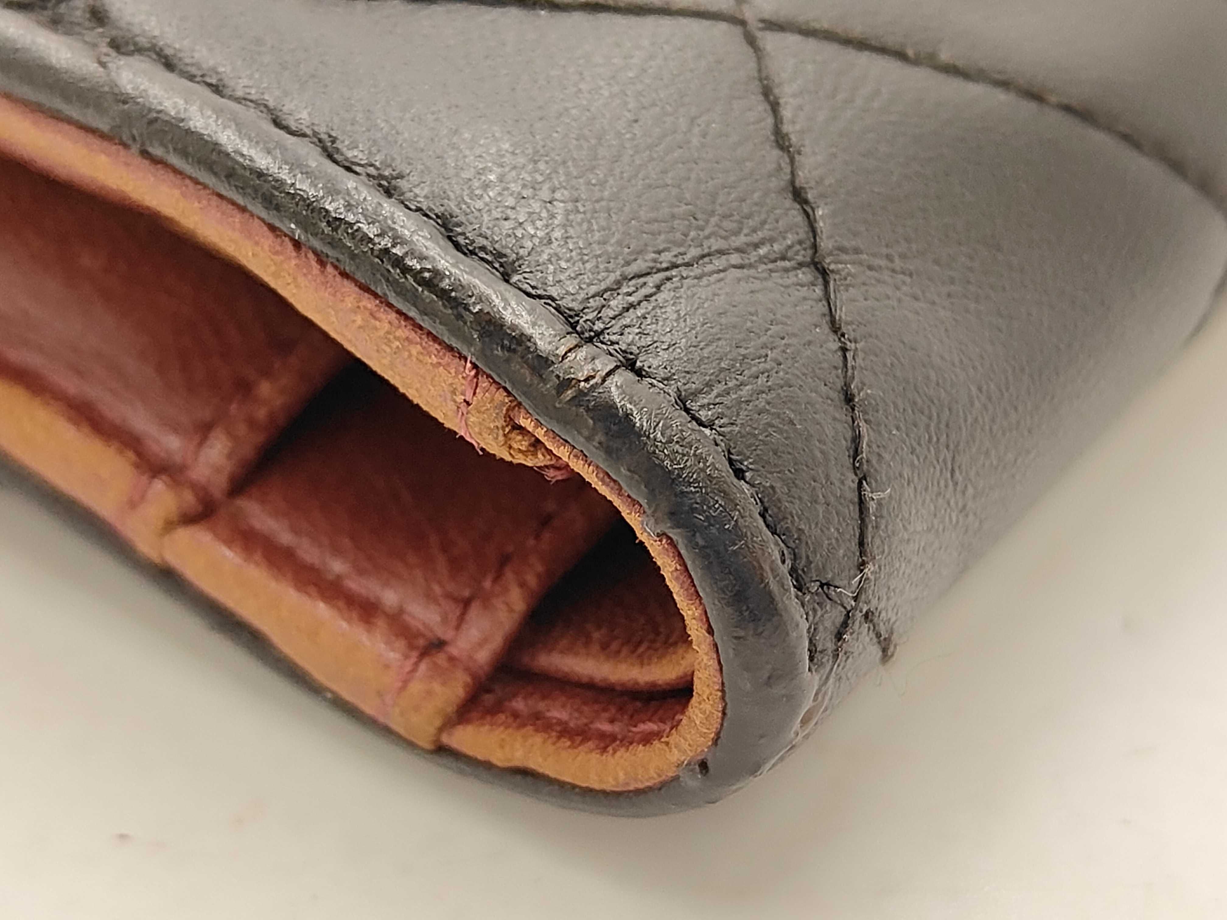 Coco Mark Matelassé Lambskin Tri-fold Wallet (with seal and card holder) — view 7