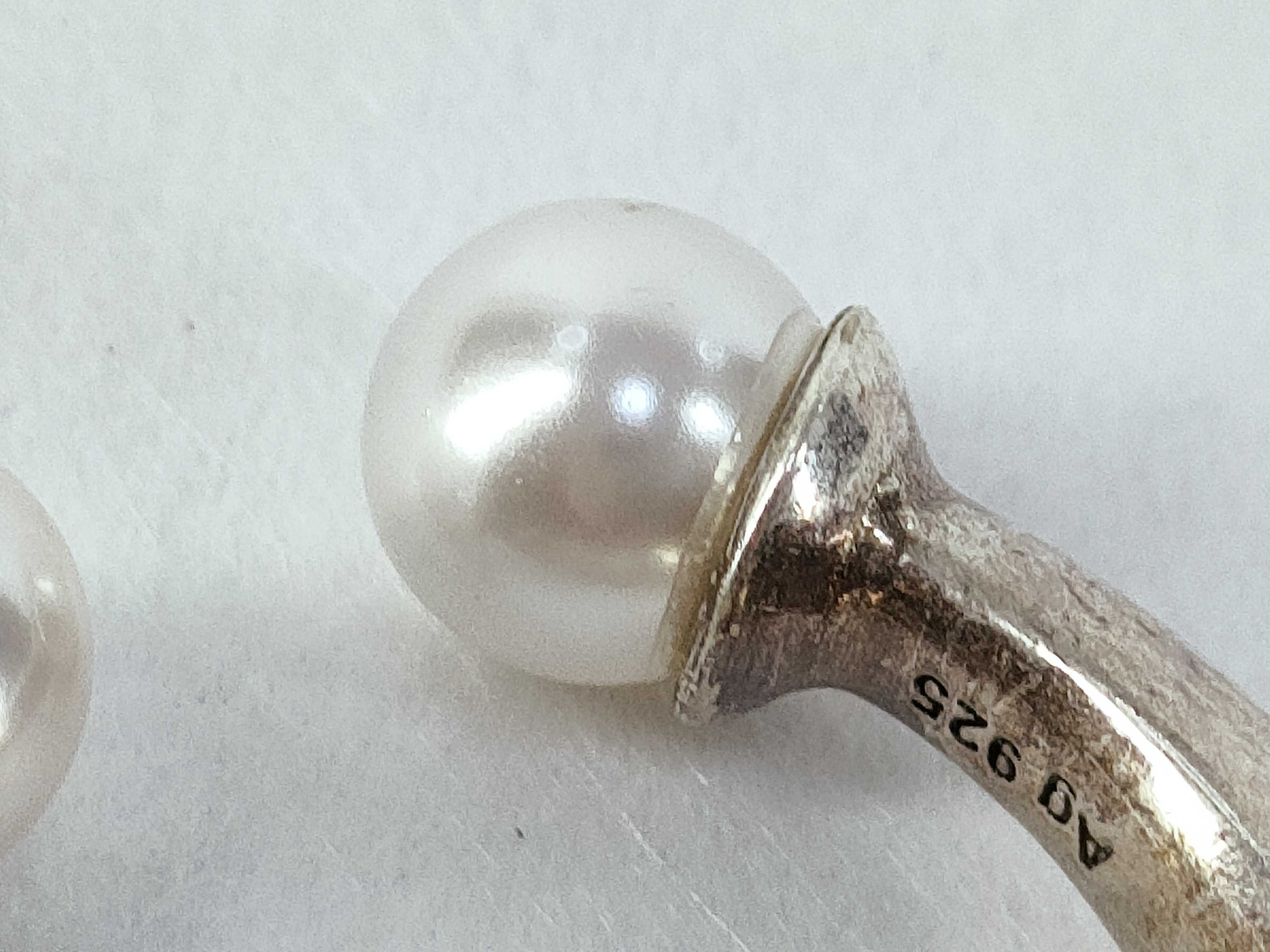 Tribal Pearl Ring, Size M — view 8