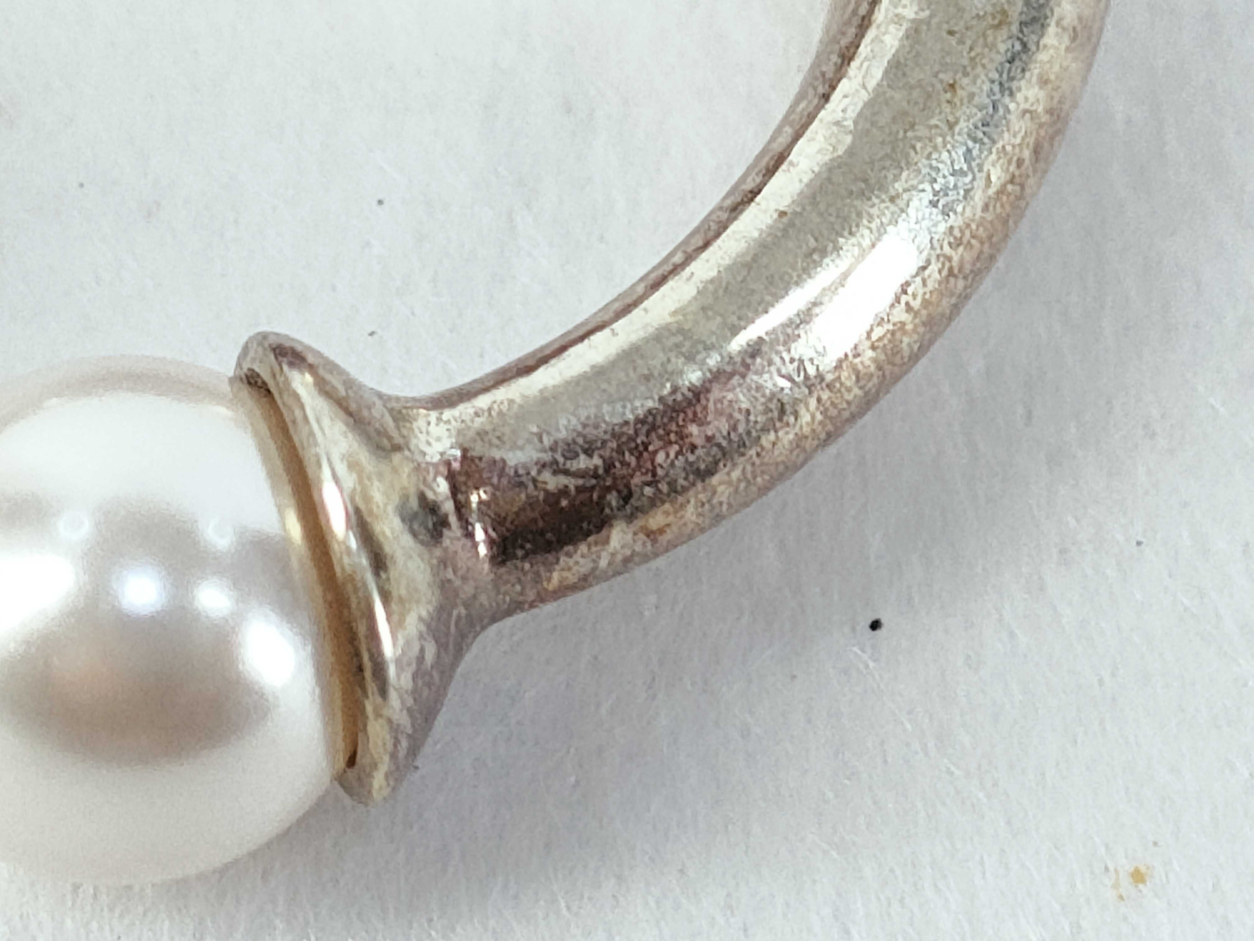 Tribal Pearl Ring, Size M — view 10