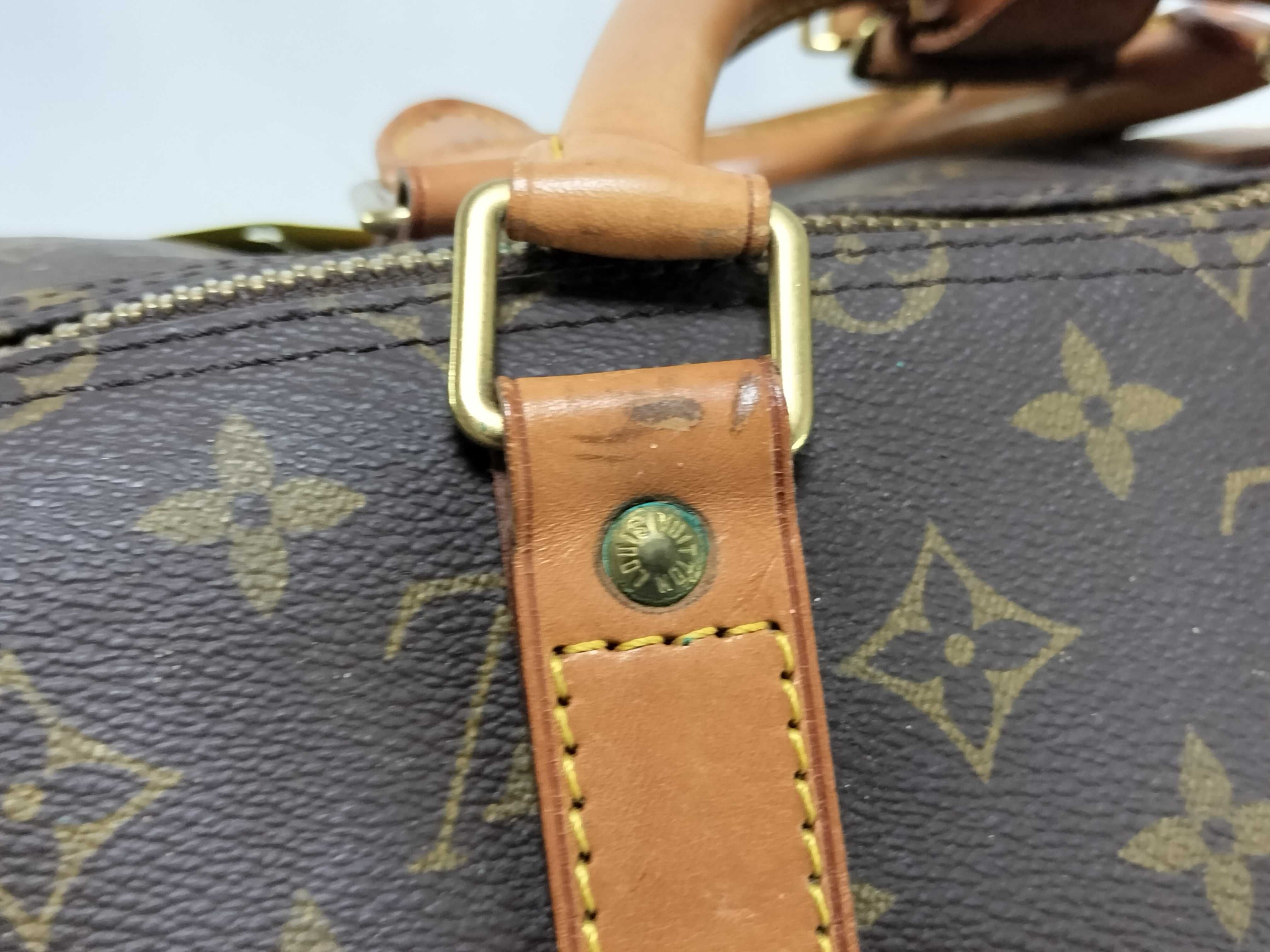 Monogram Keepall Boston Bag — view 12