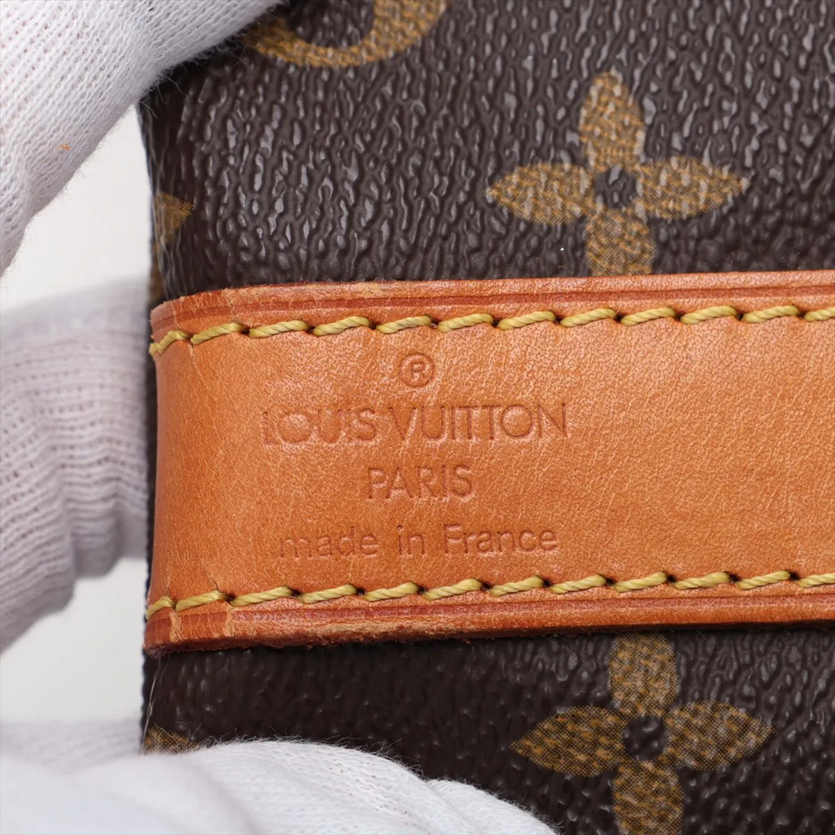Monogram Keepall Bandoulière 50 M41416 SP0959 Brown — view 10