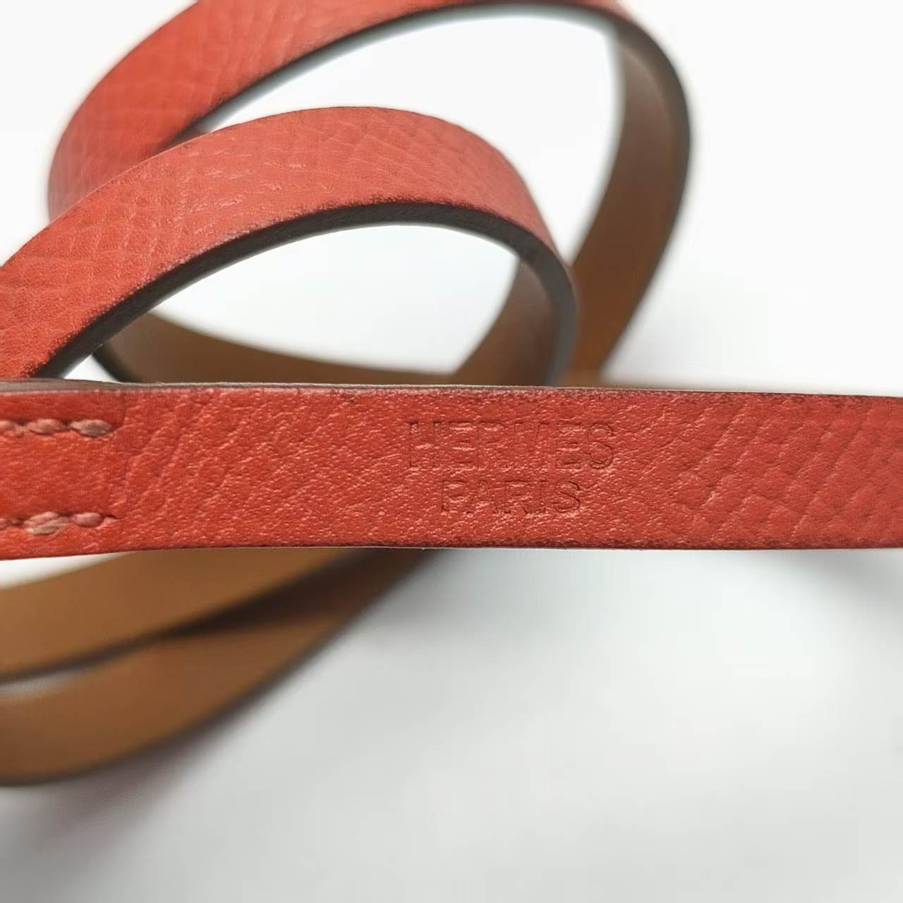 【*Shipped from: China*】HERMES Leather/Plated Other Accessories Bracelet/Bangle — view 4