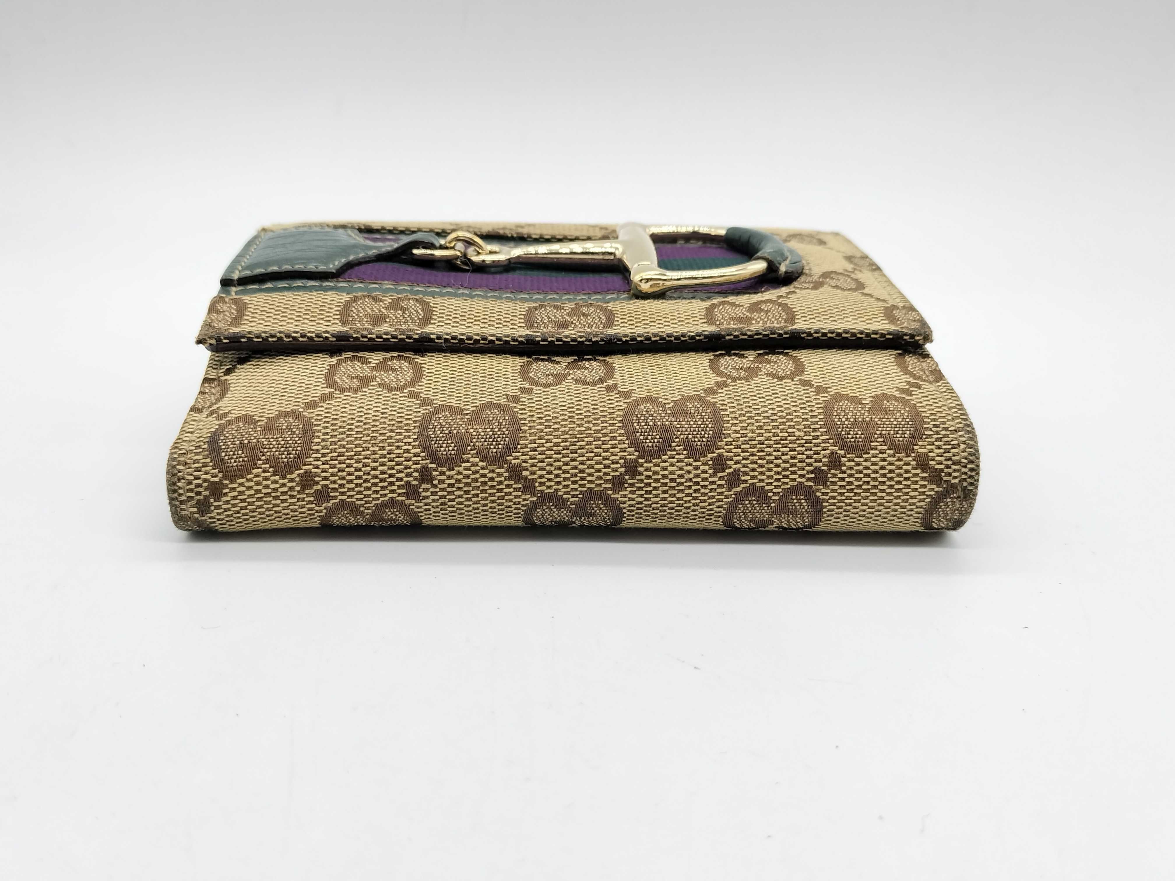 GG Canvas Horsebit Wallet — view 3