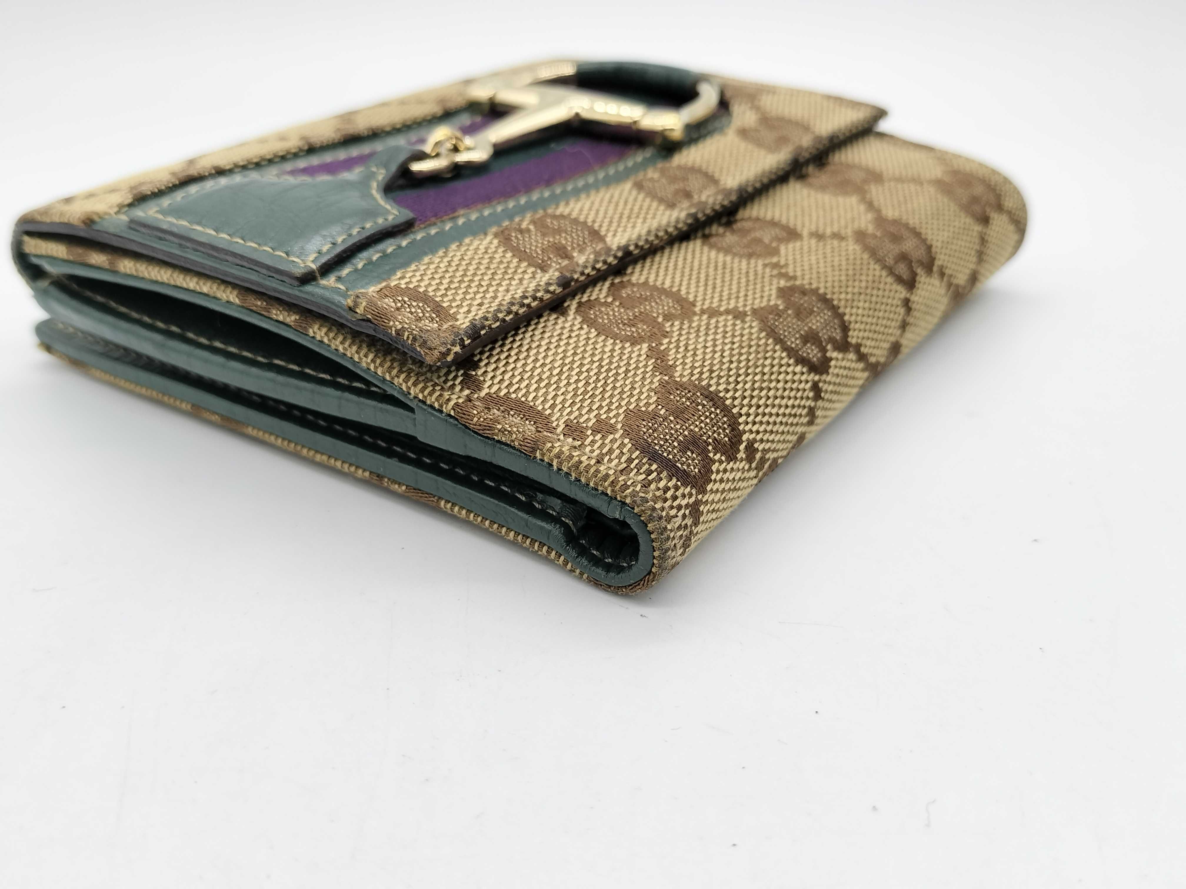 GG Canvas Horsebit Wallet — view 4